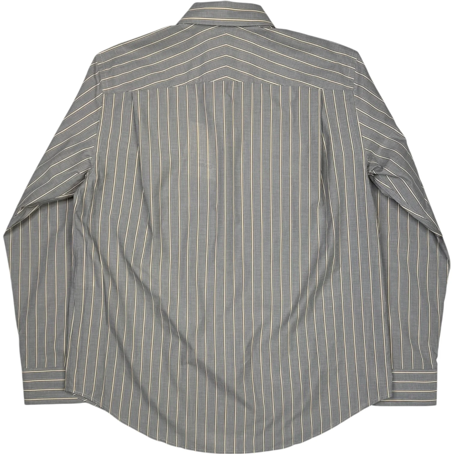 View Boxy Oversized Shirt Grey Brown - Image 2