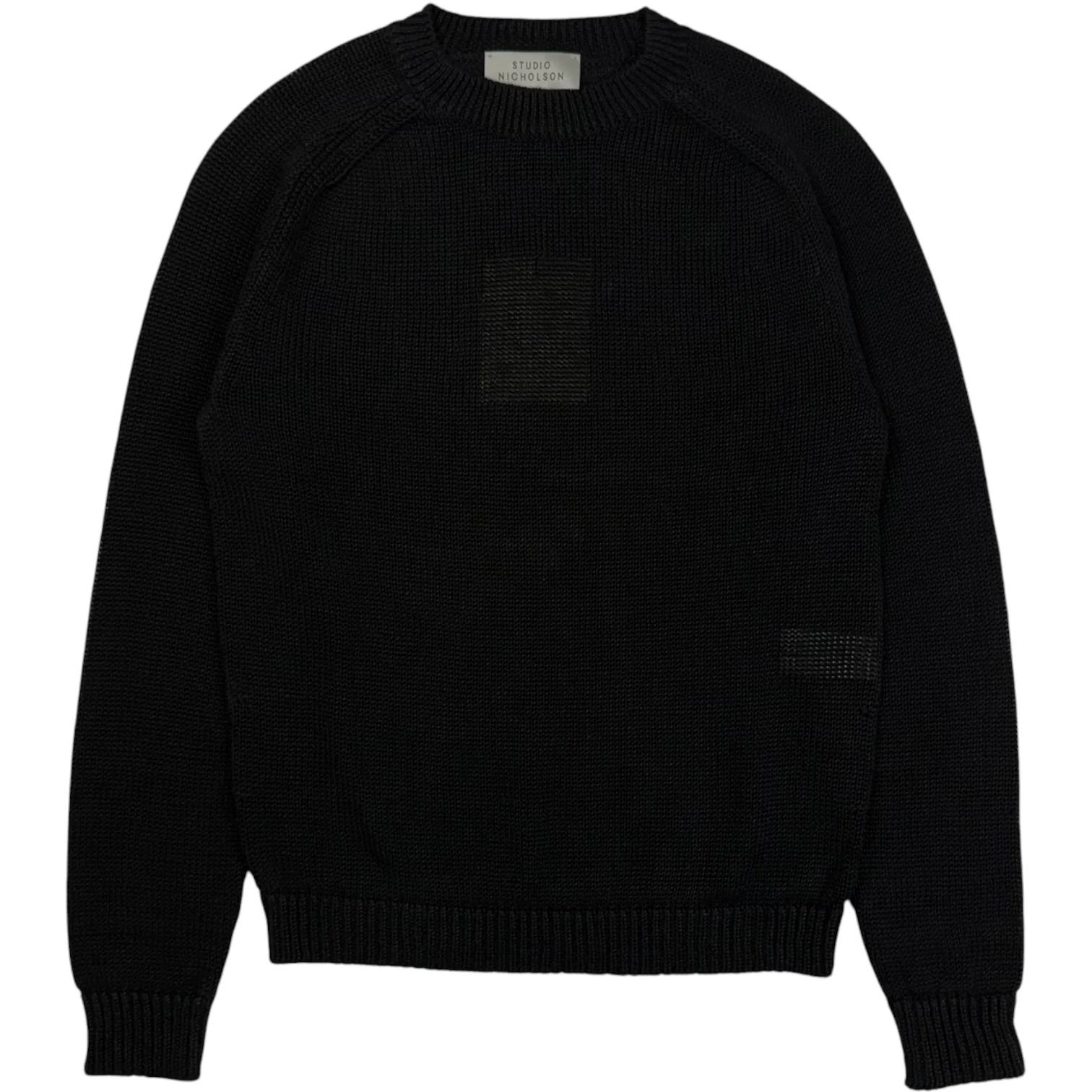 Coste Crew Neck Jumper Black