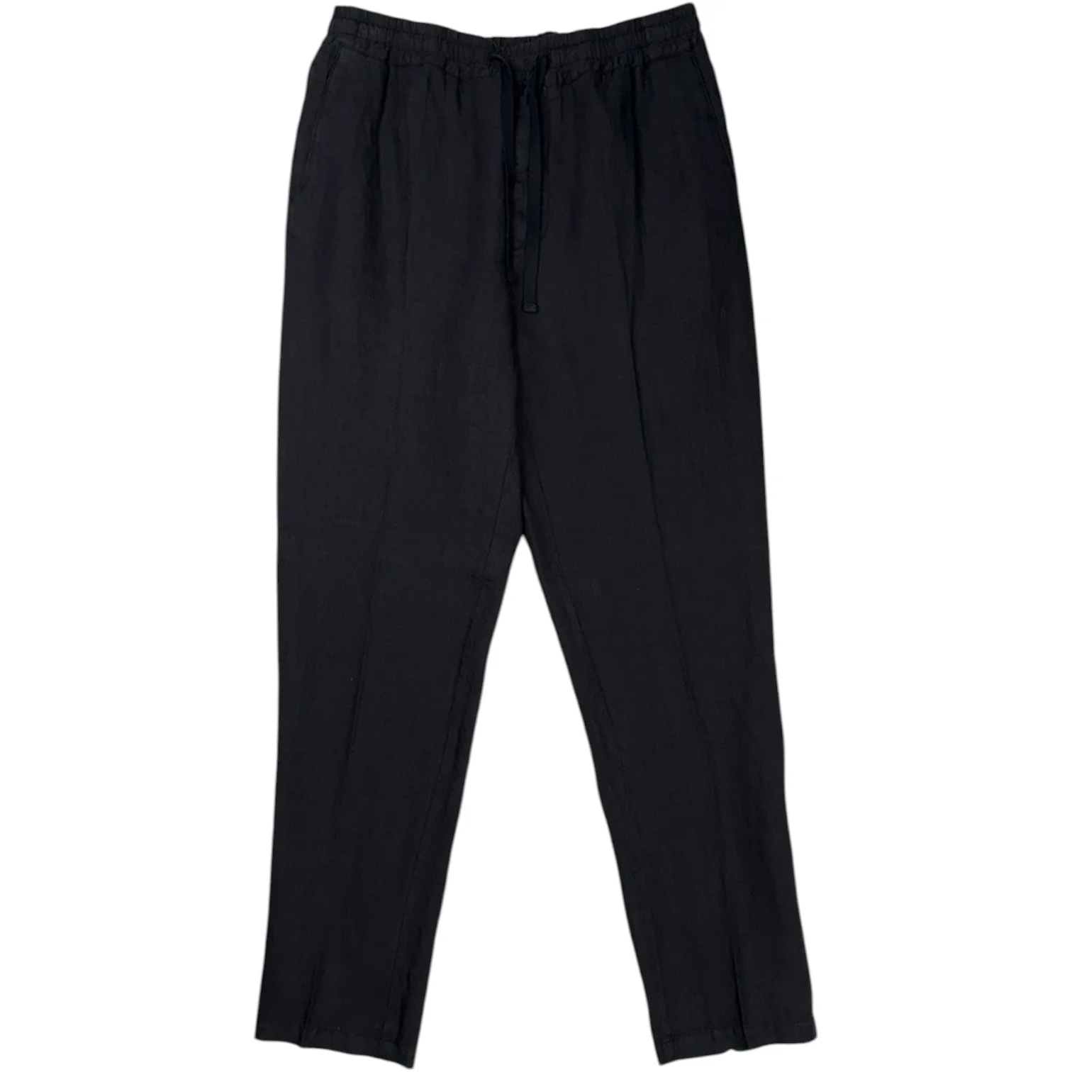 Mattia Linen Trouser Navy - Image 2