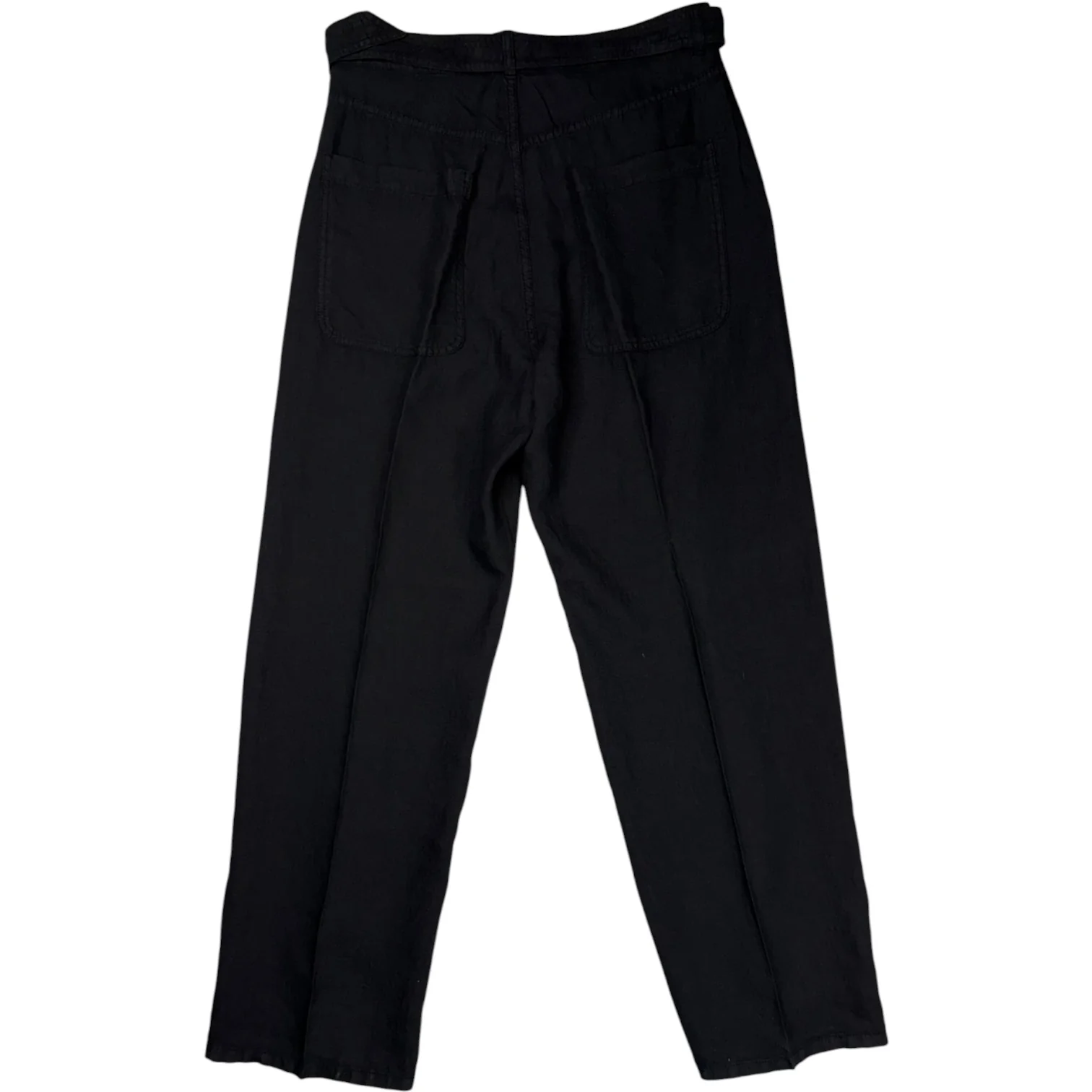 Odell Linen Trouser Navy - Image 2