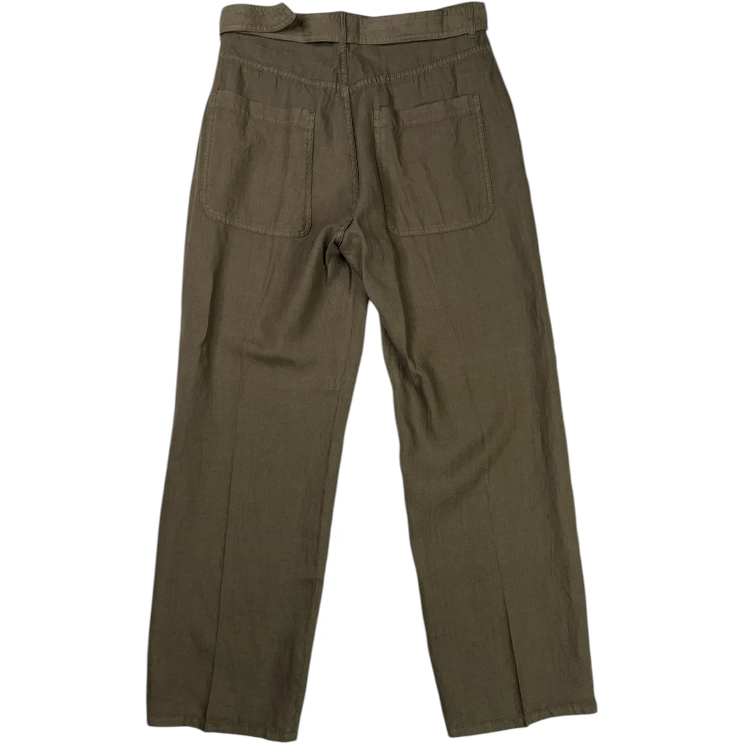 Odell Linen Trouser Bottle Green - Image 2