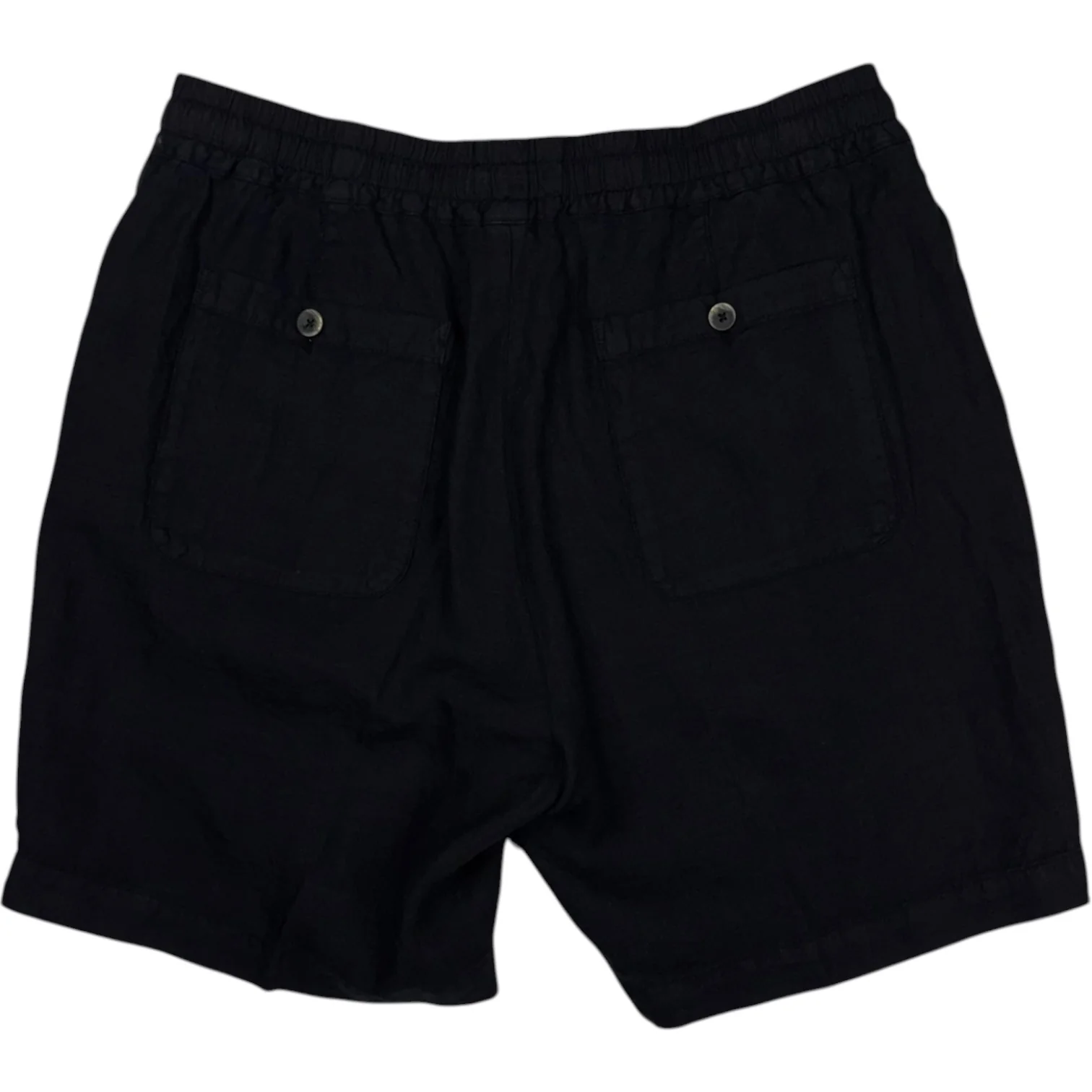 Samuel Linen Short Navy - Image 2