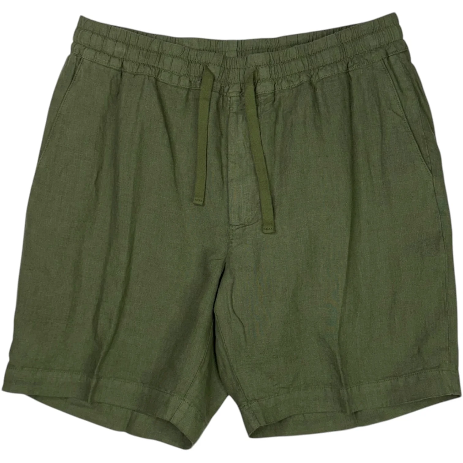 Samuel Linen Short Army Green