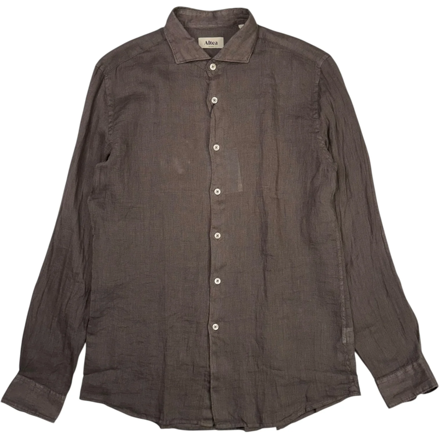 Mercer Linen Shirt Brown