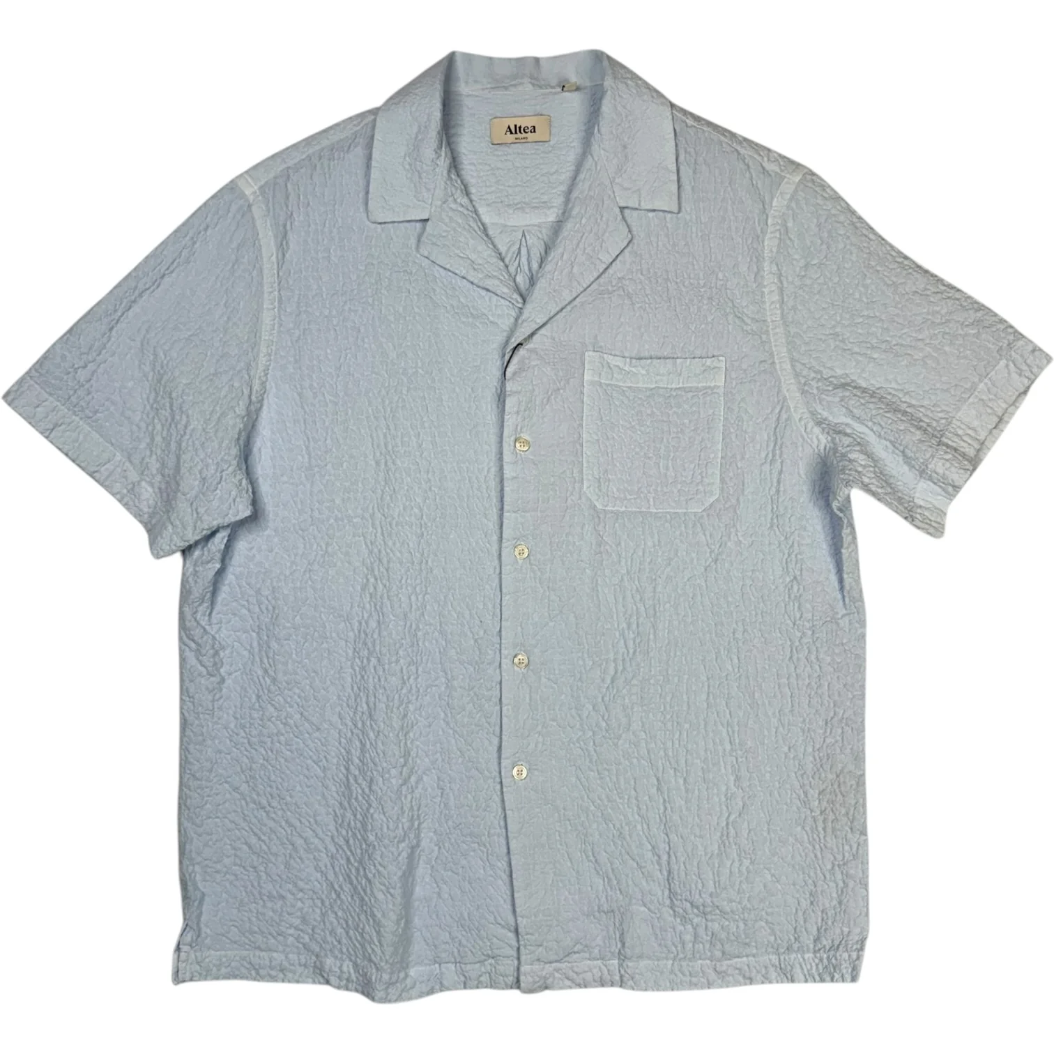Hadley Seersucker Shirt Sky Blue - Image 2