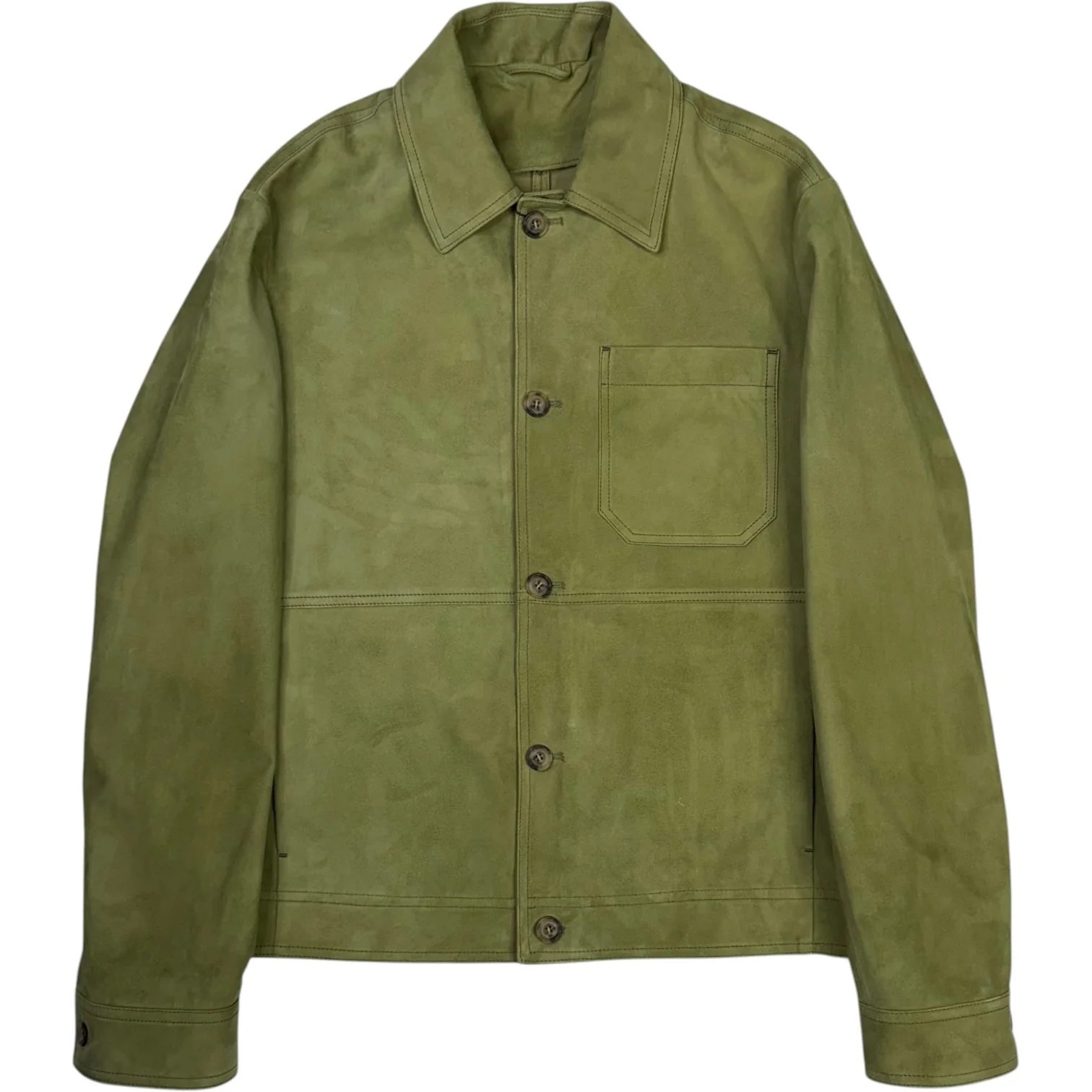 Lewin Suede Jacket Sage