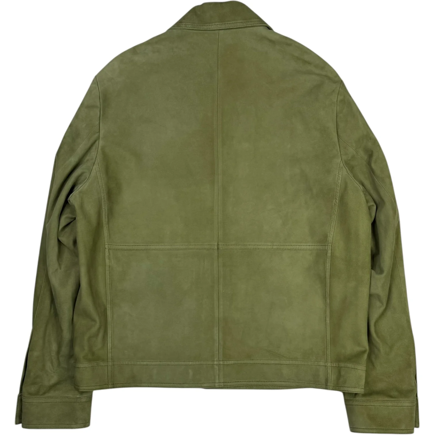 Lewin Suede Jacket Sage - Image 2