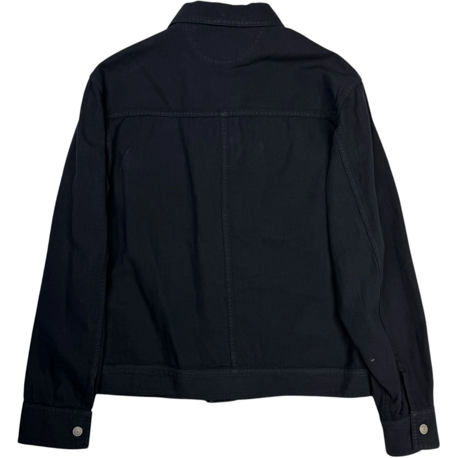 Saul Cotton-Linen Jacket Navy - Image 3