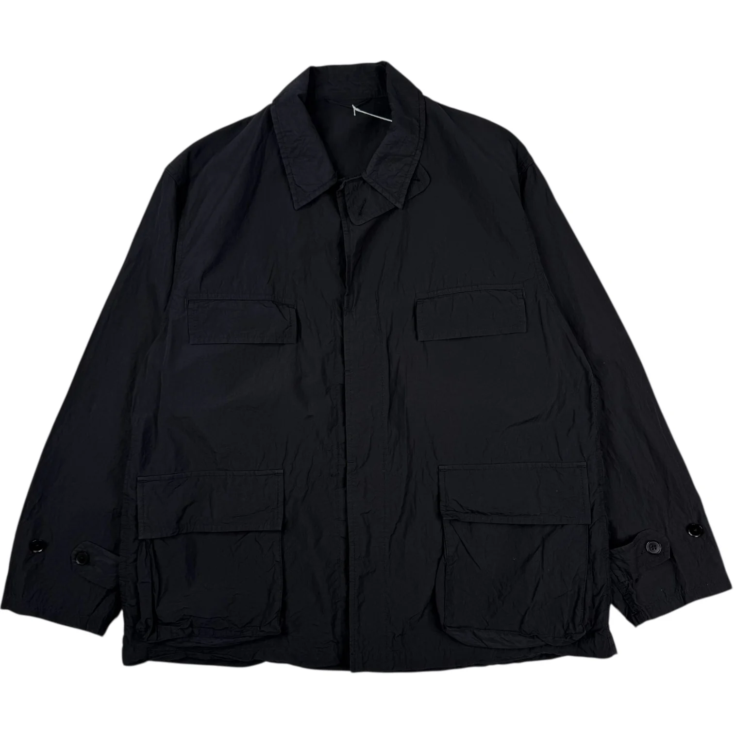 43 Jacket Cotton Silk Navy