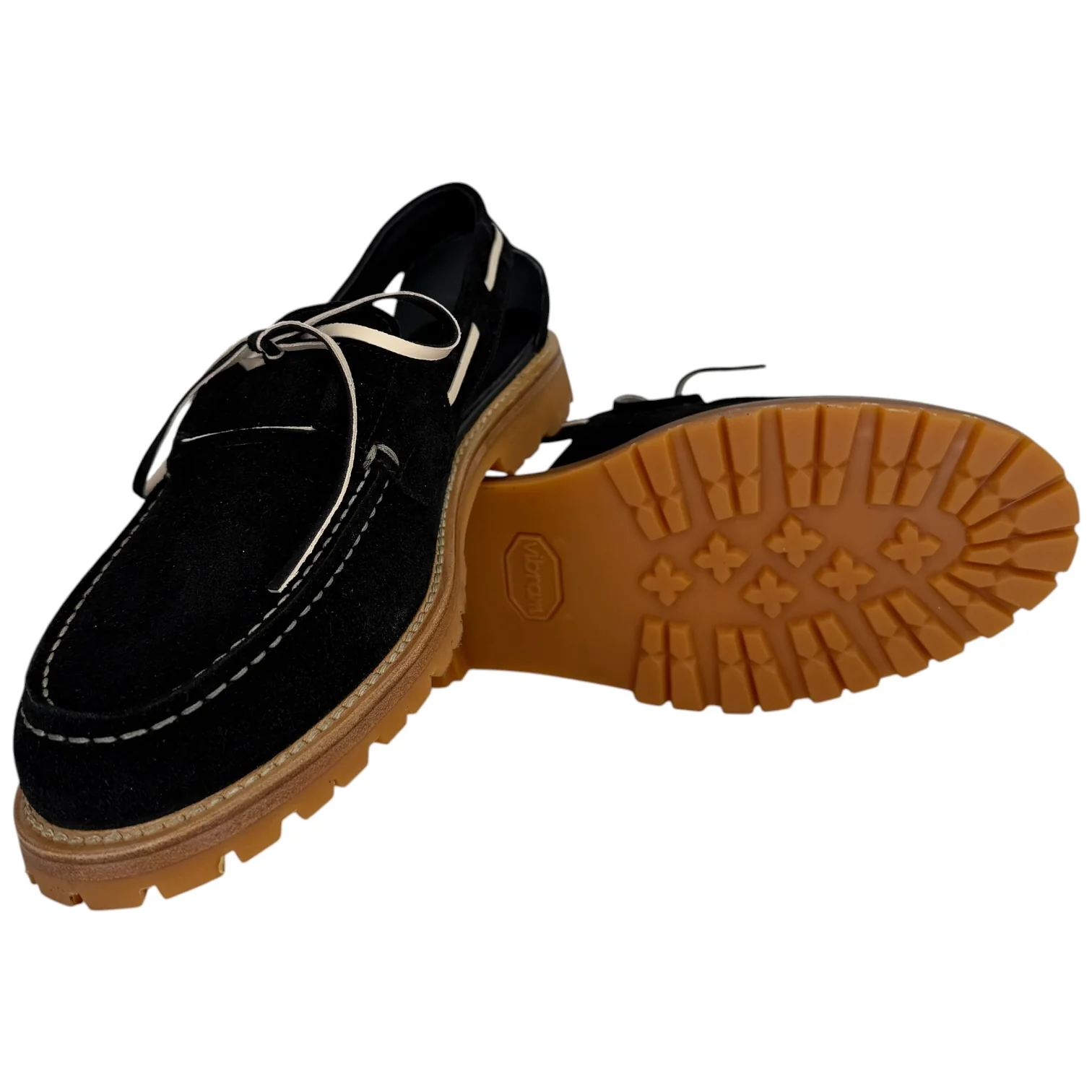 Barolo Boat Sandal Dusky Black - Image 2