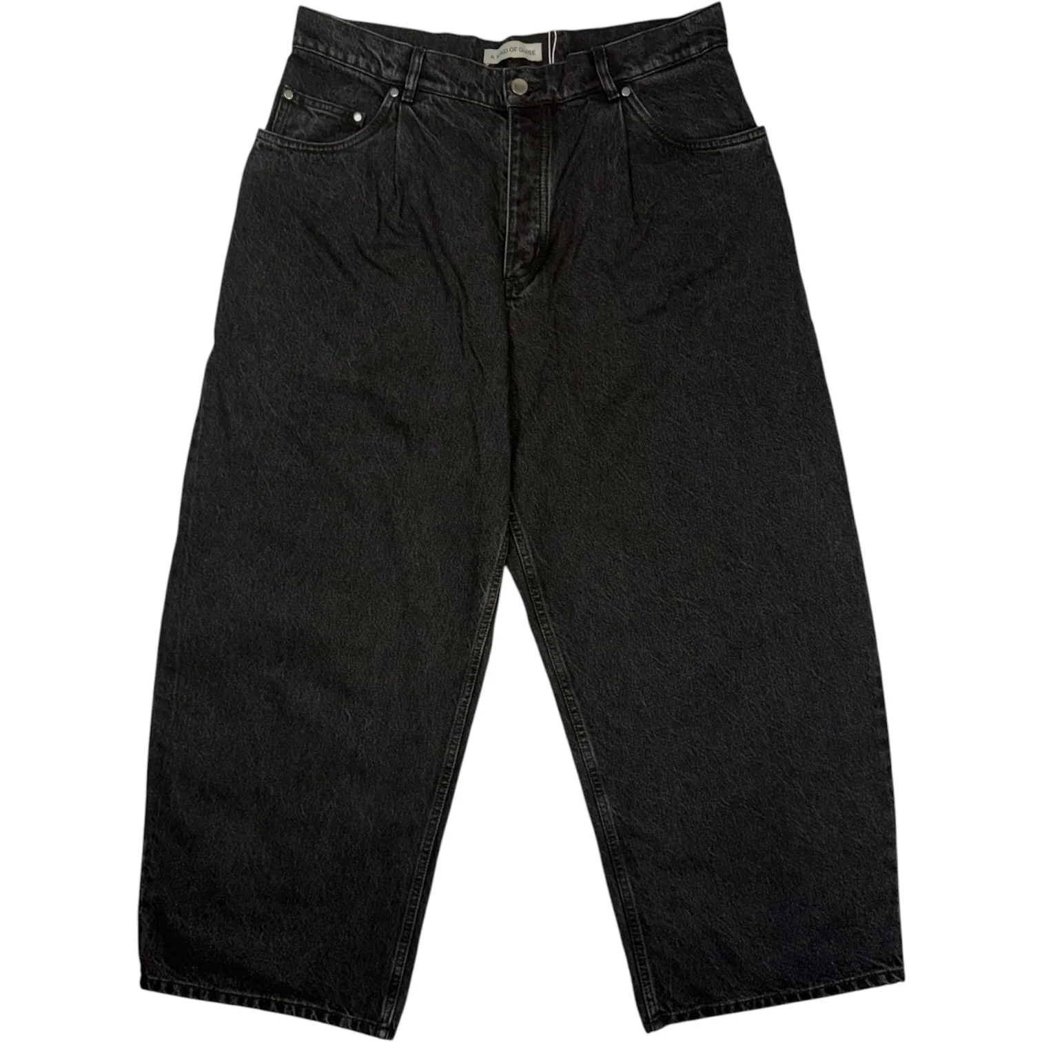 Duma Pleated Denim Grey Denim