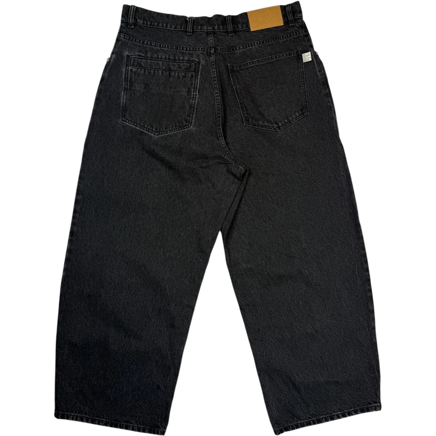 Duma Pleated Denim Grey Denim - Image 2