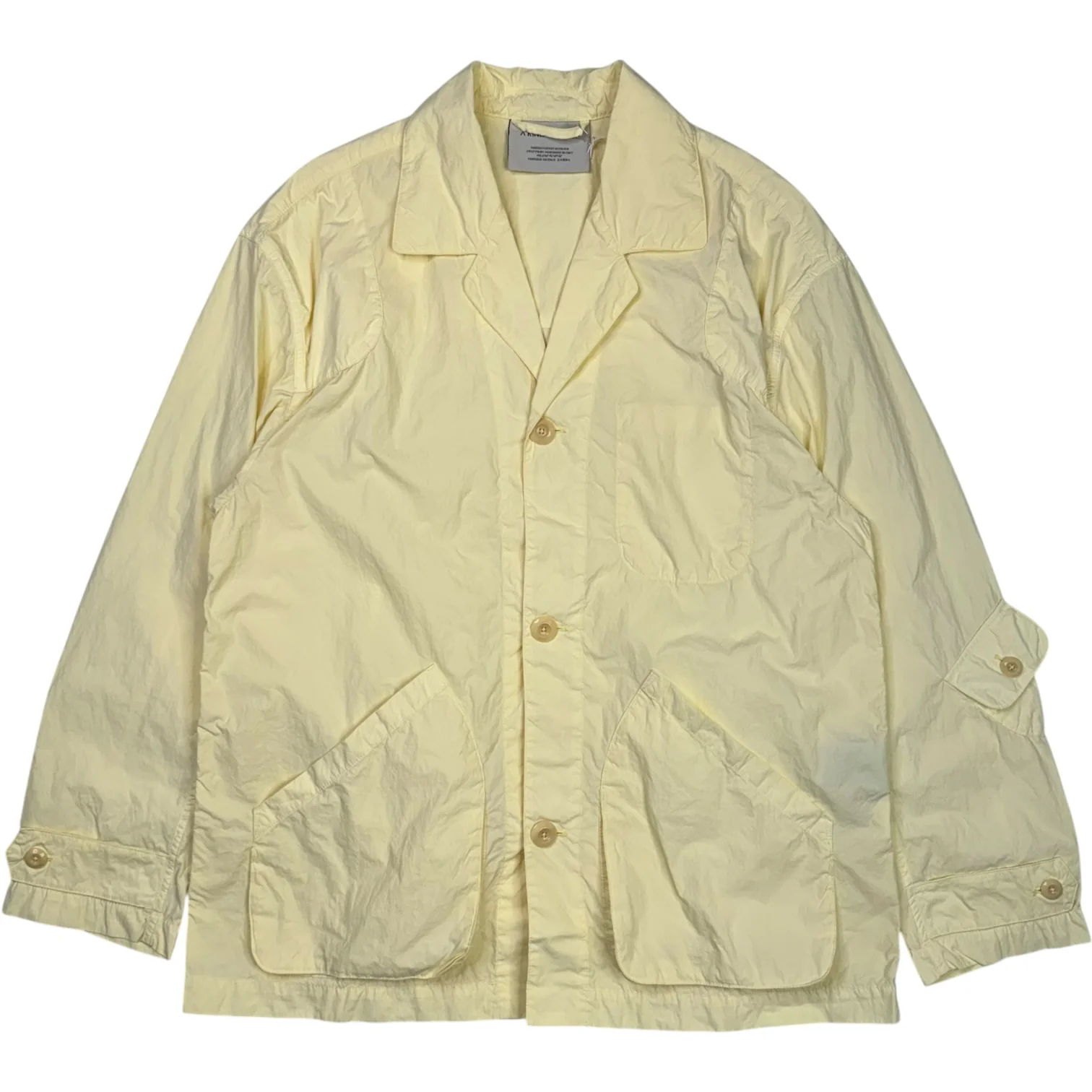 Matoke Jacket Washed Lemon