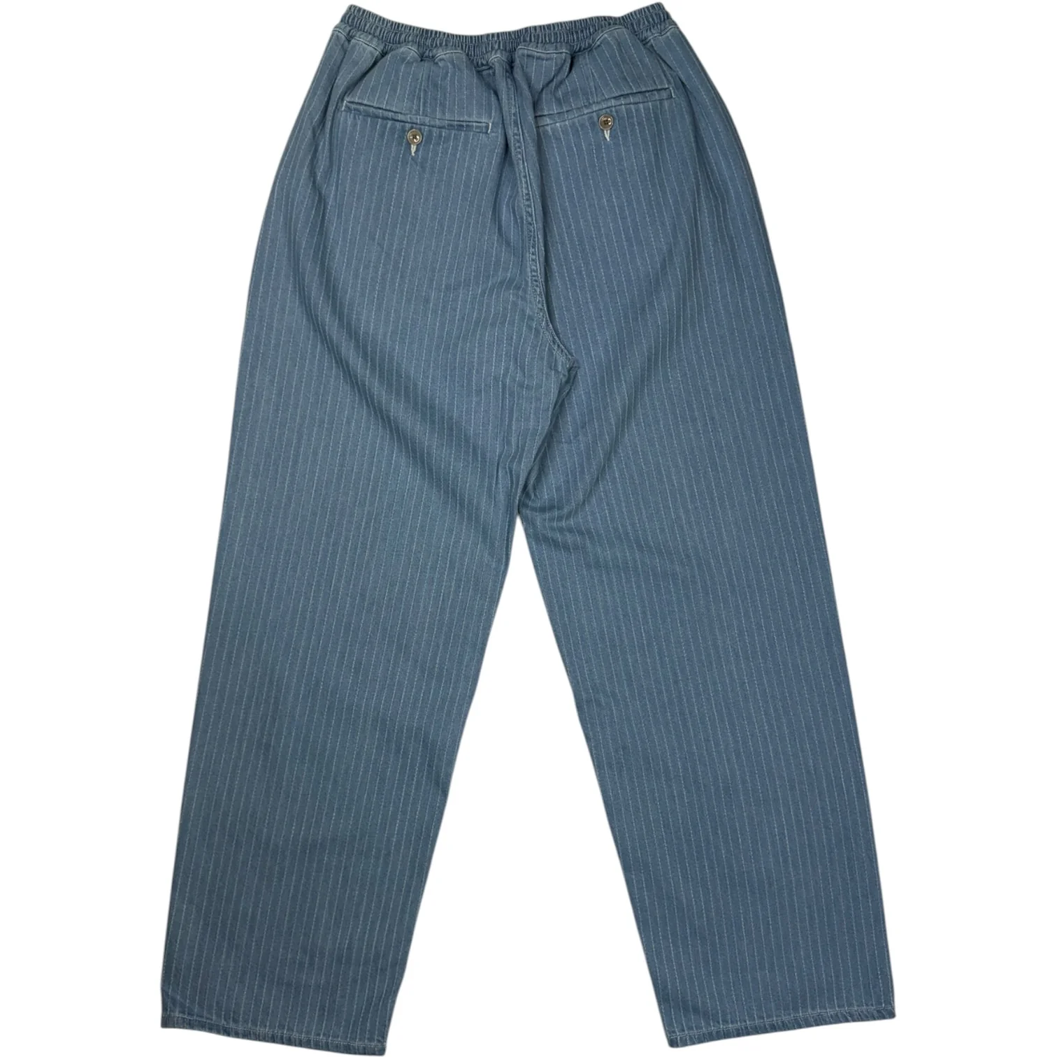 Samurai Trousers Distressed Stripe Denim - Image 2