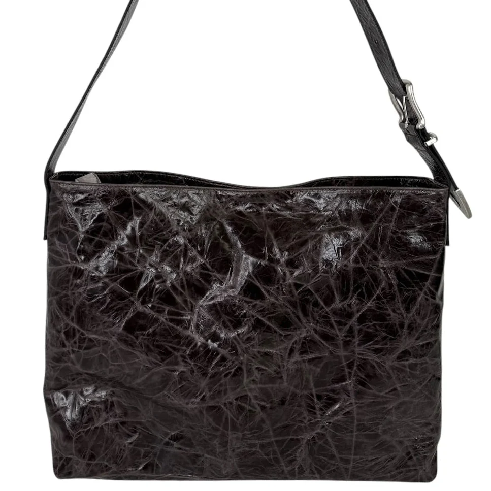 Ukanda Bag Crinkled Ebano