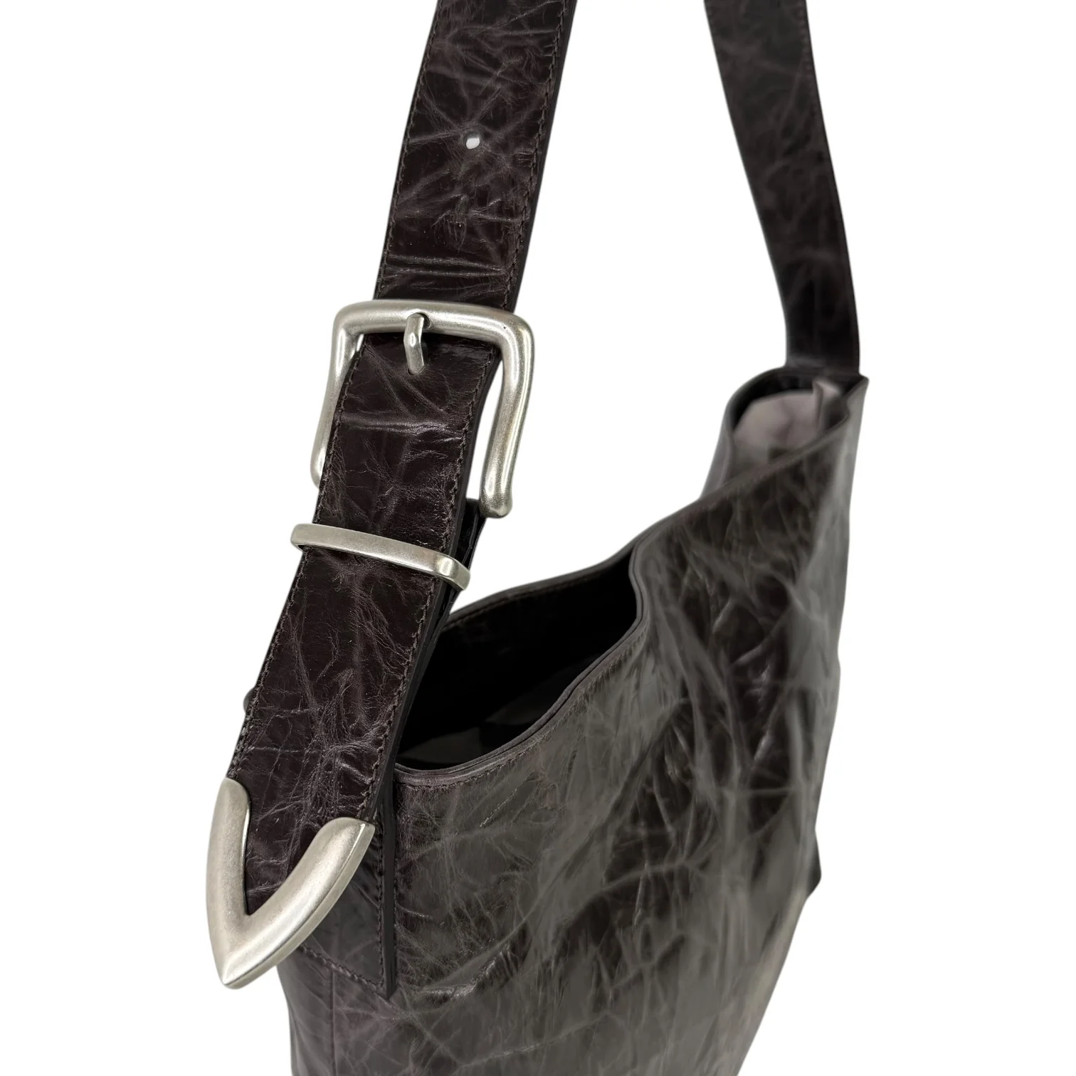 Ukanda Bag Crinkled Ebano - Image 2