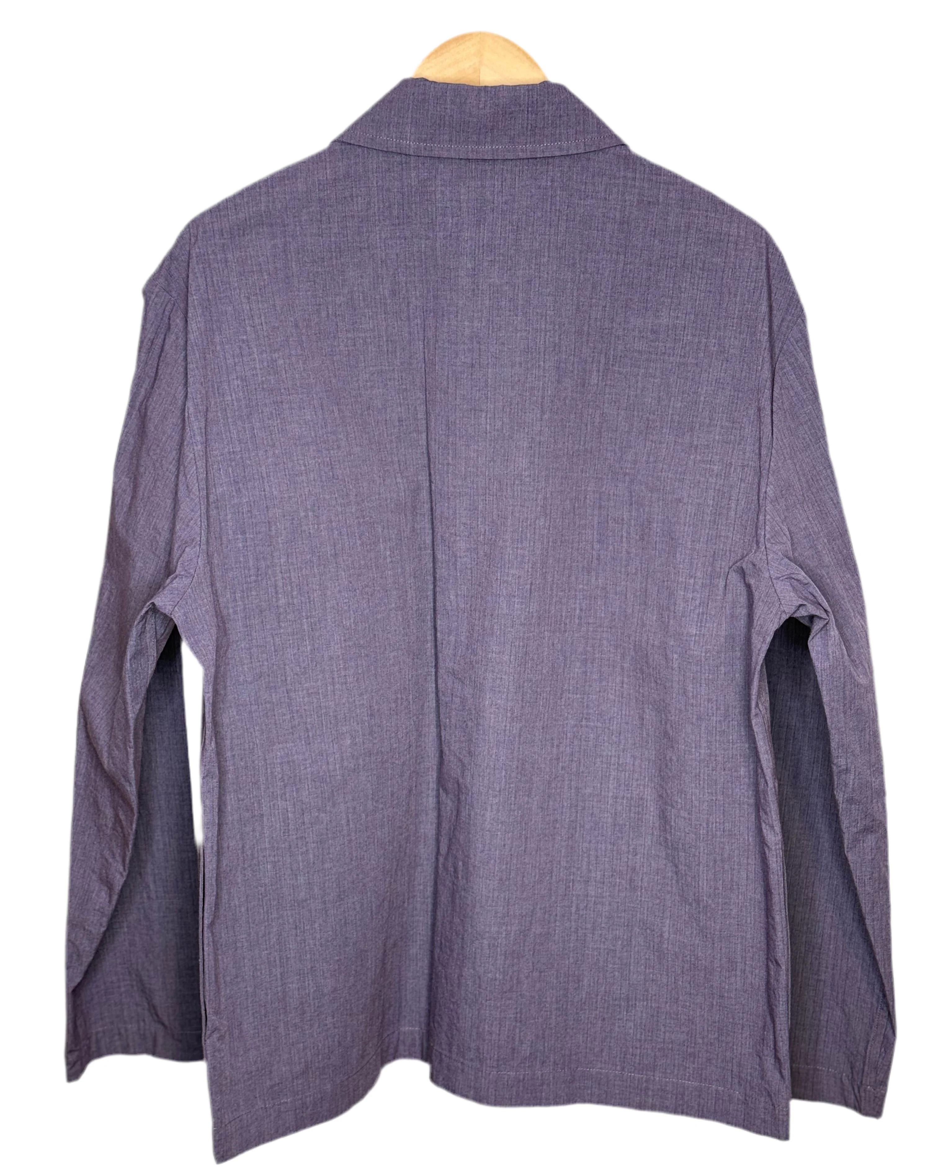 Aabrusco Raincoat Ripstop Snap Buttons Purple - Image 2