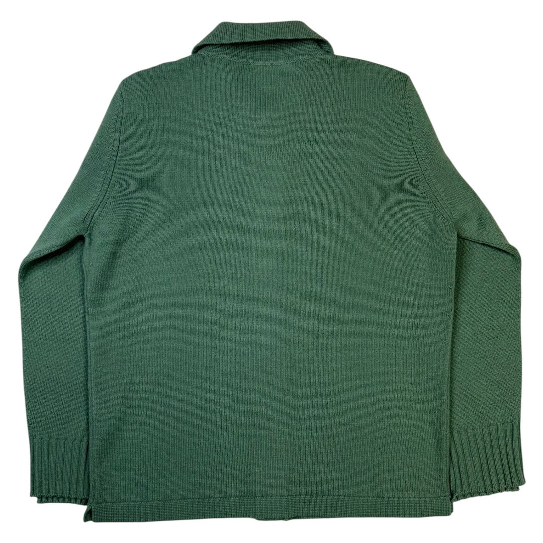 Aamleto Long Sleeve Knit Shirt Green - Image 2
