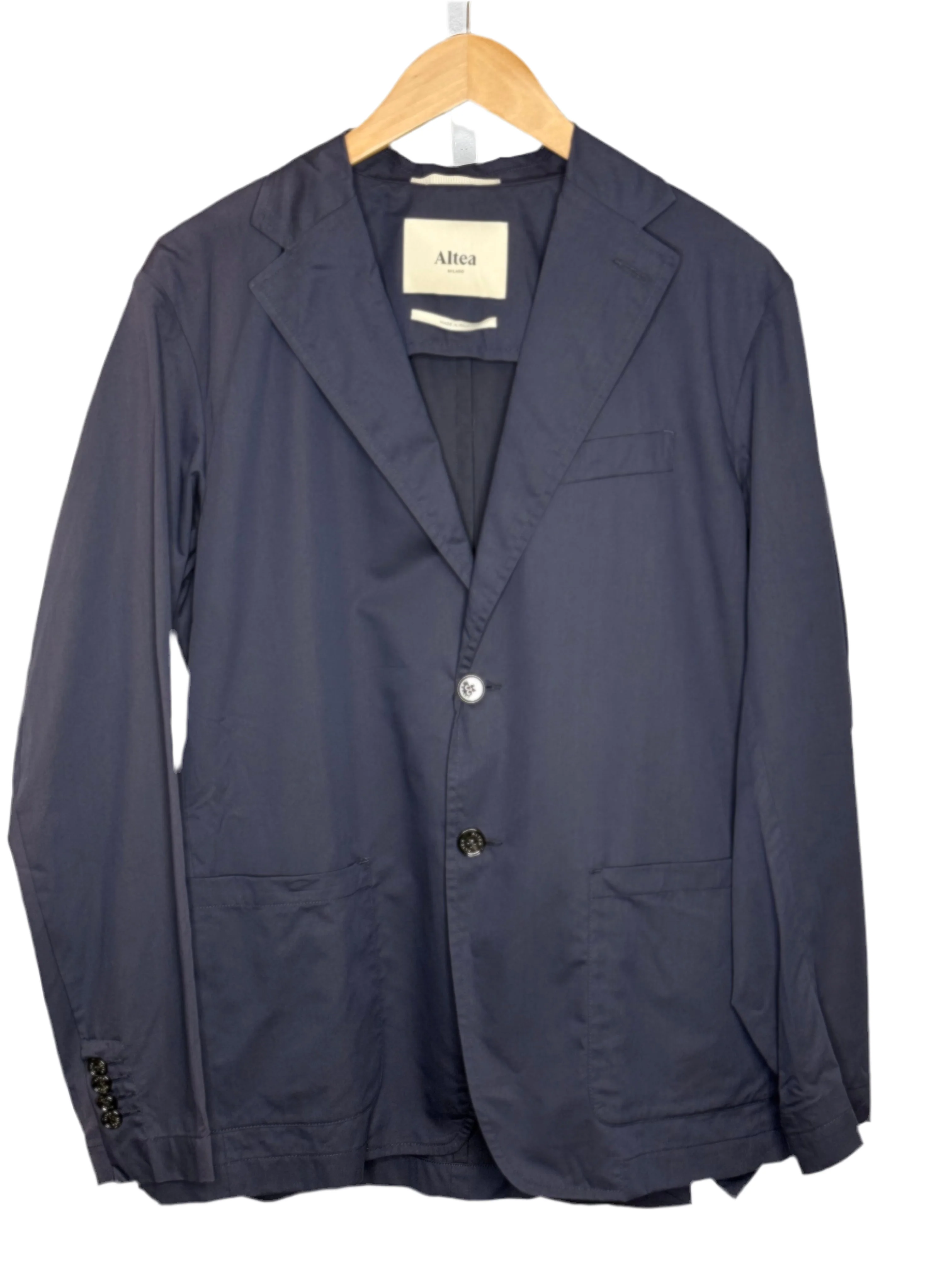Aaron Blazer Cotton Lyocell Poplin