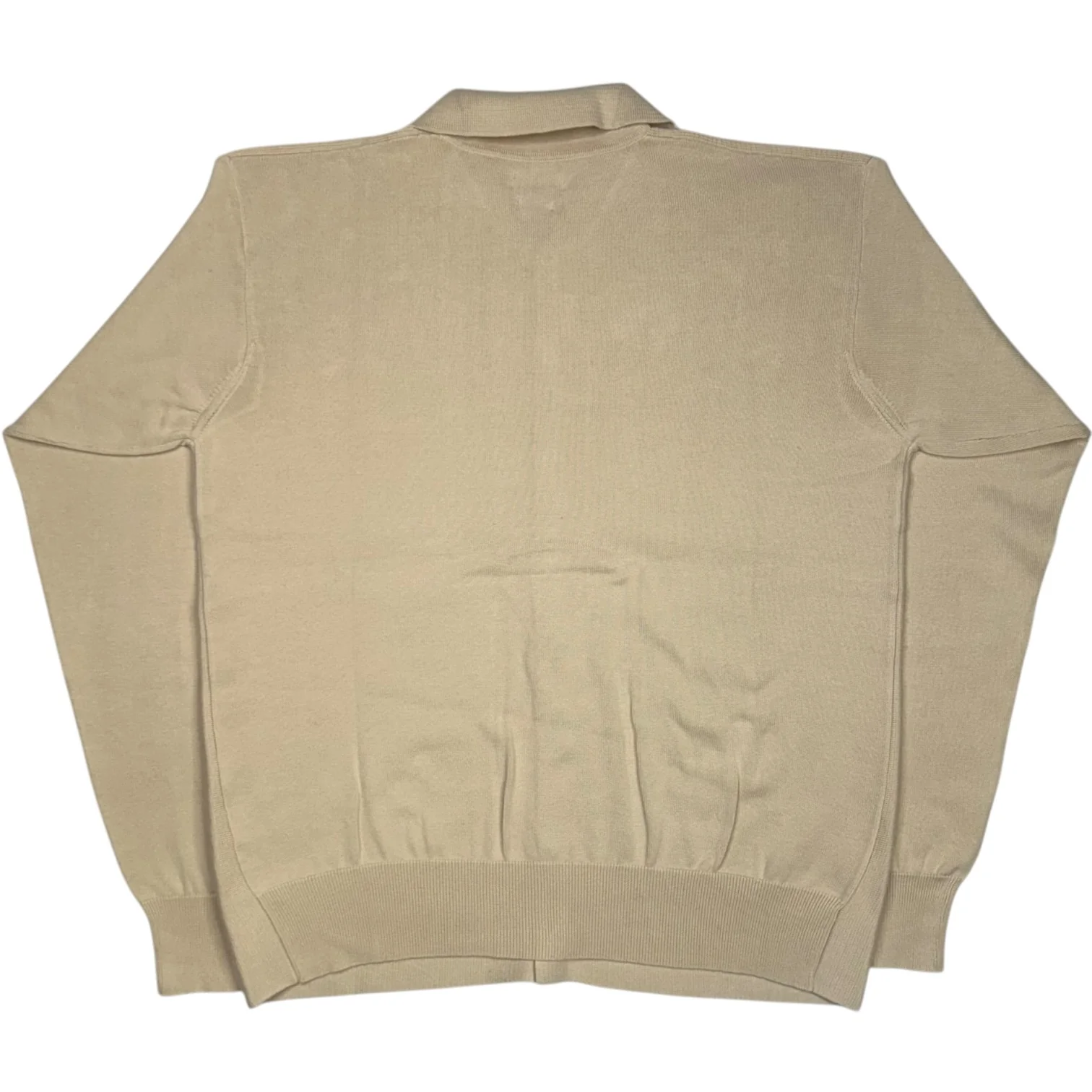 Aars Long Sleeve Knitted Cream Shirt - Image 2