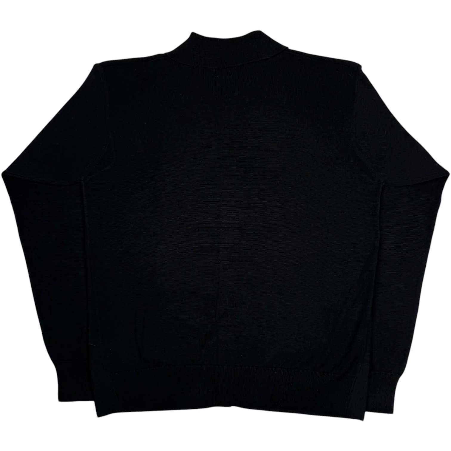 Aars Long Sleeve Knitted Black Shirt - Image 2