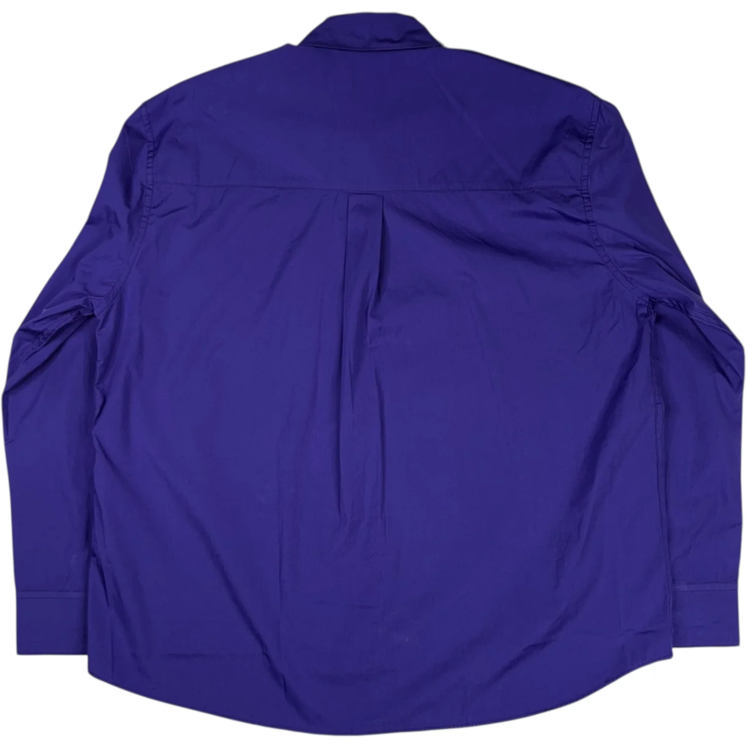 Above Shirt Deep Blue Super Poplin - Image 3