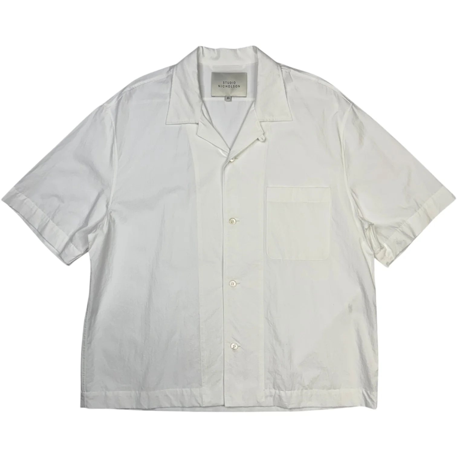 Agios Short Sleeve Shirt Optic White