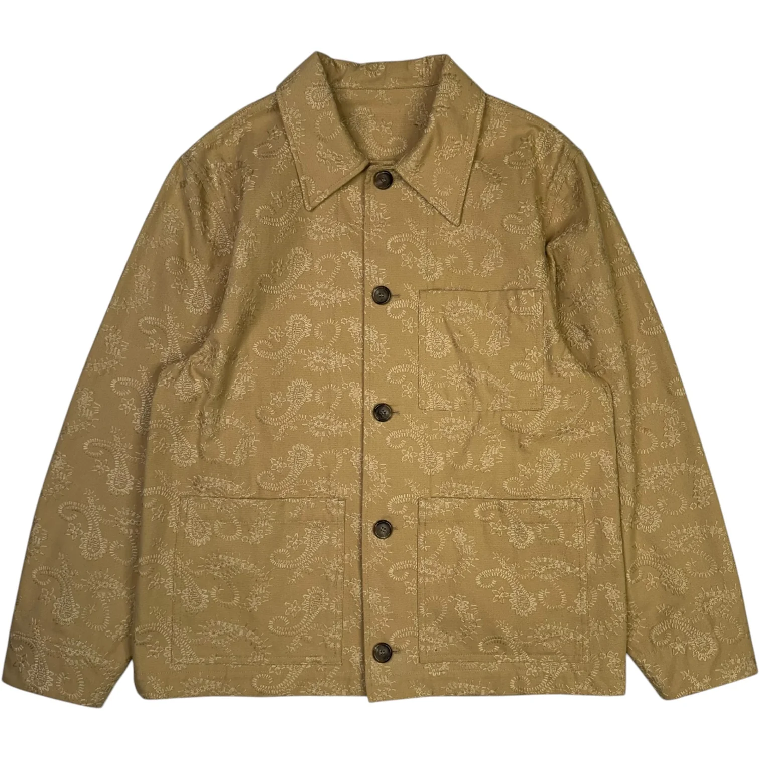 Amari Embroidered Sand Painters Jacket Cotton