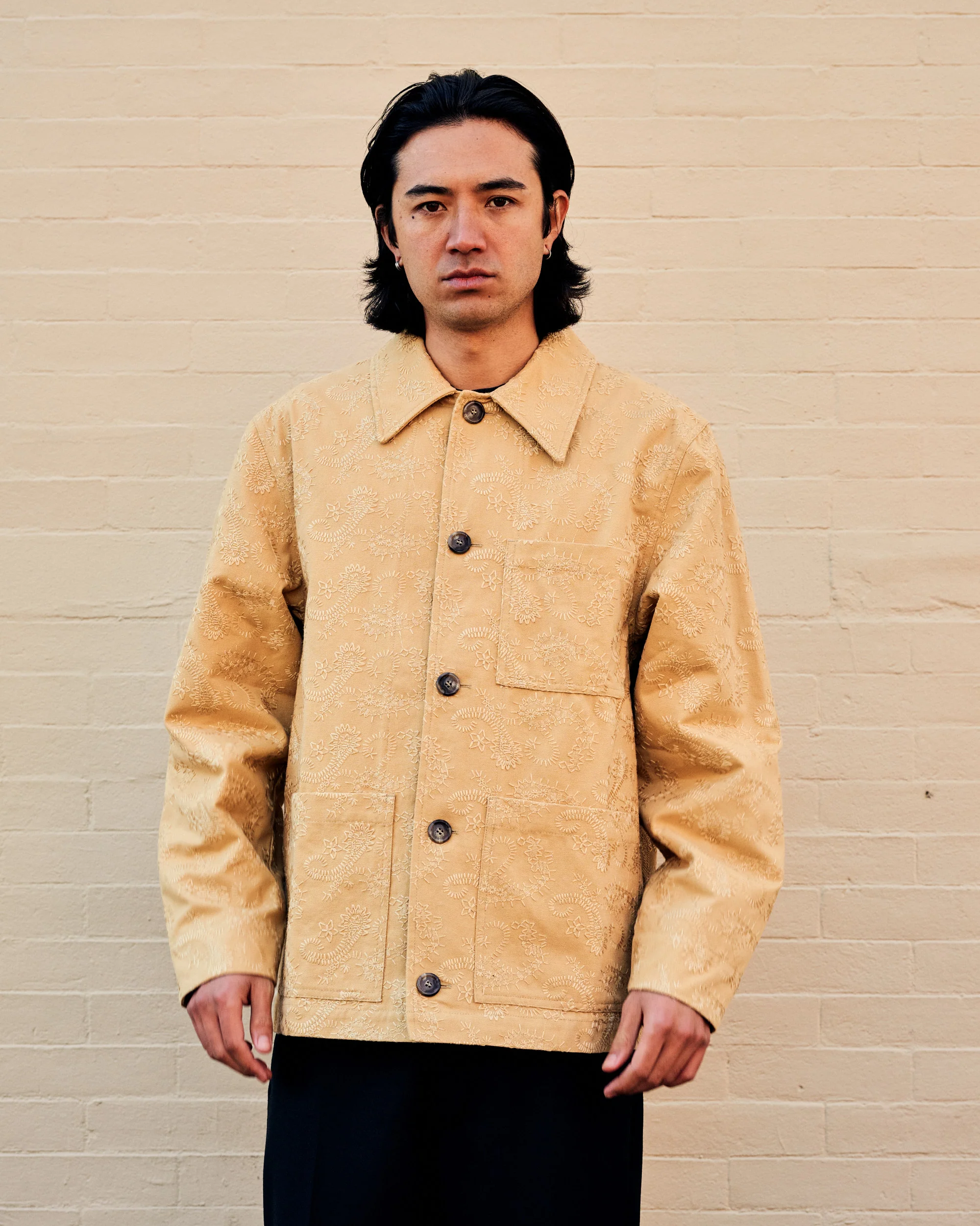Amari Embroidered Sand Painters Jacket Cotton - Image 4