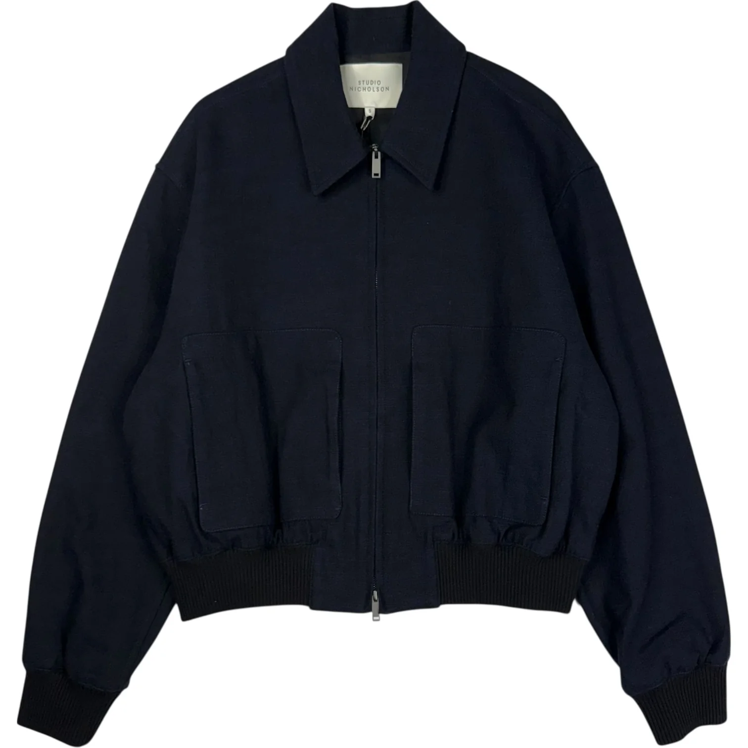 Ares Wool Cotton Slub Ink Jacket - Image 2