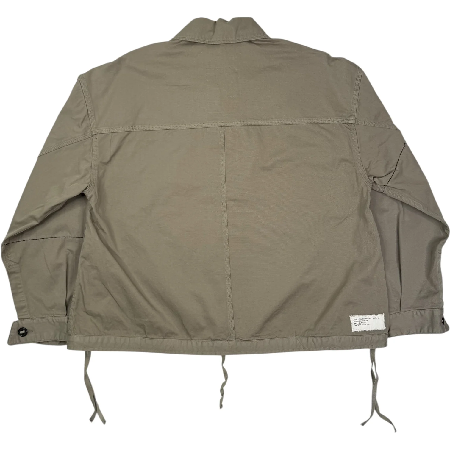 Atelier Jacket Twill Khaki - Image 2