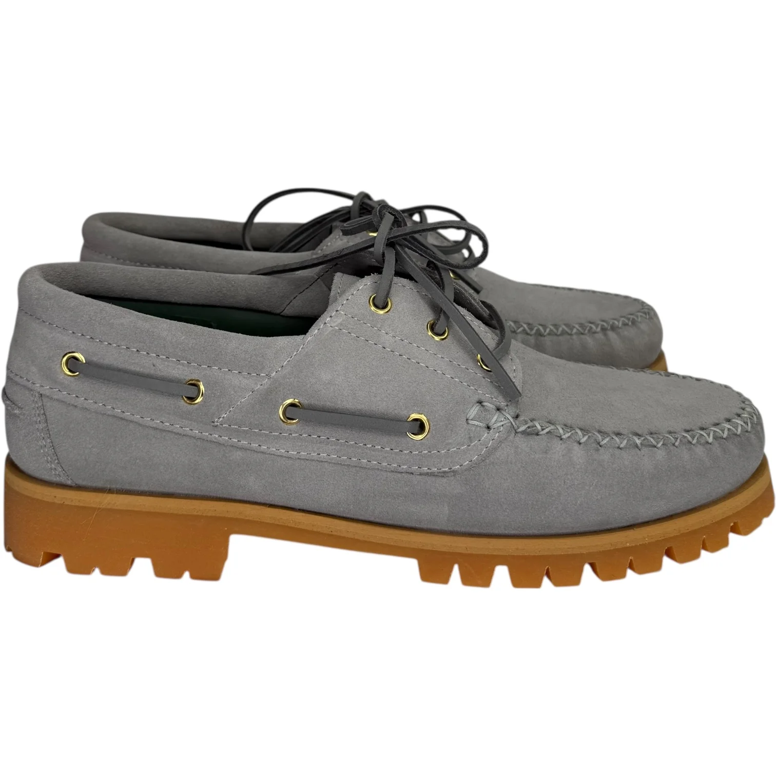 Aztec Boat Shoe Grey - Image 3