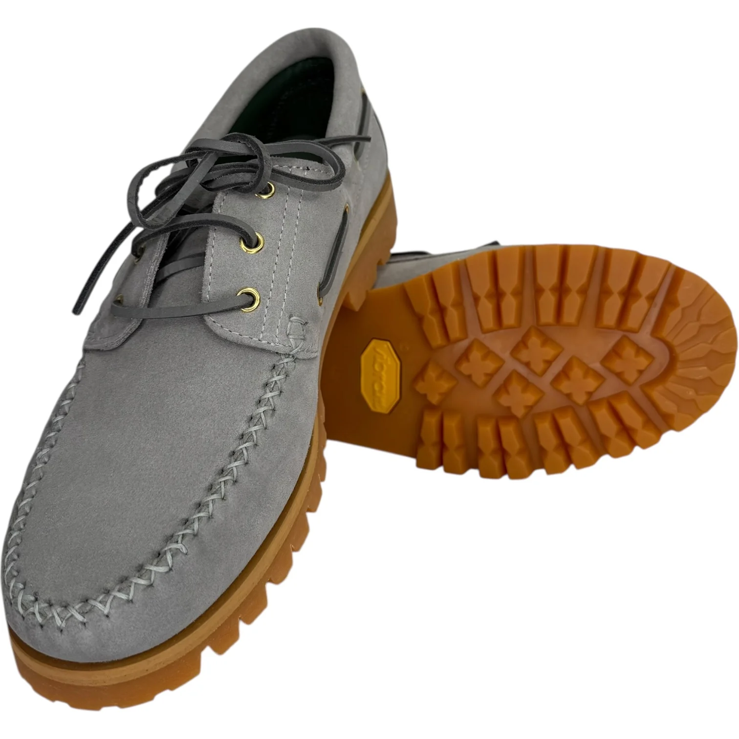Aztec Boat Shoe Grey - Image 4