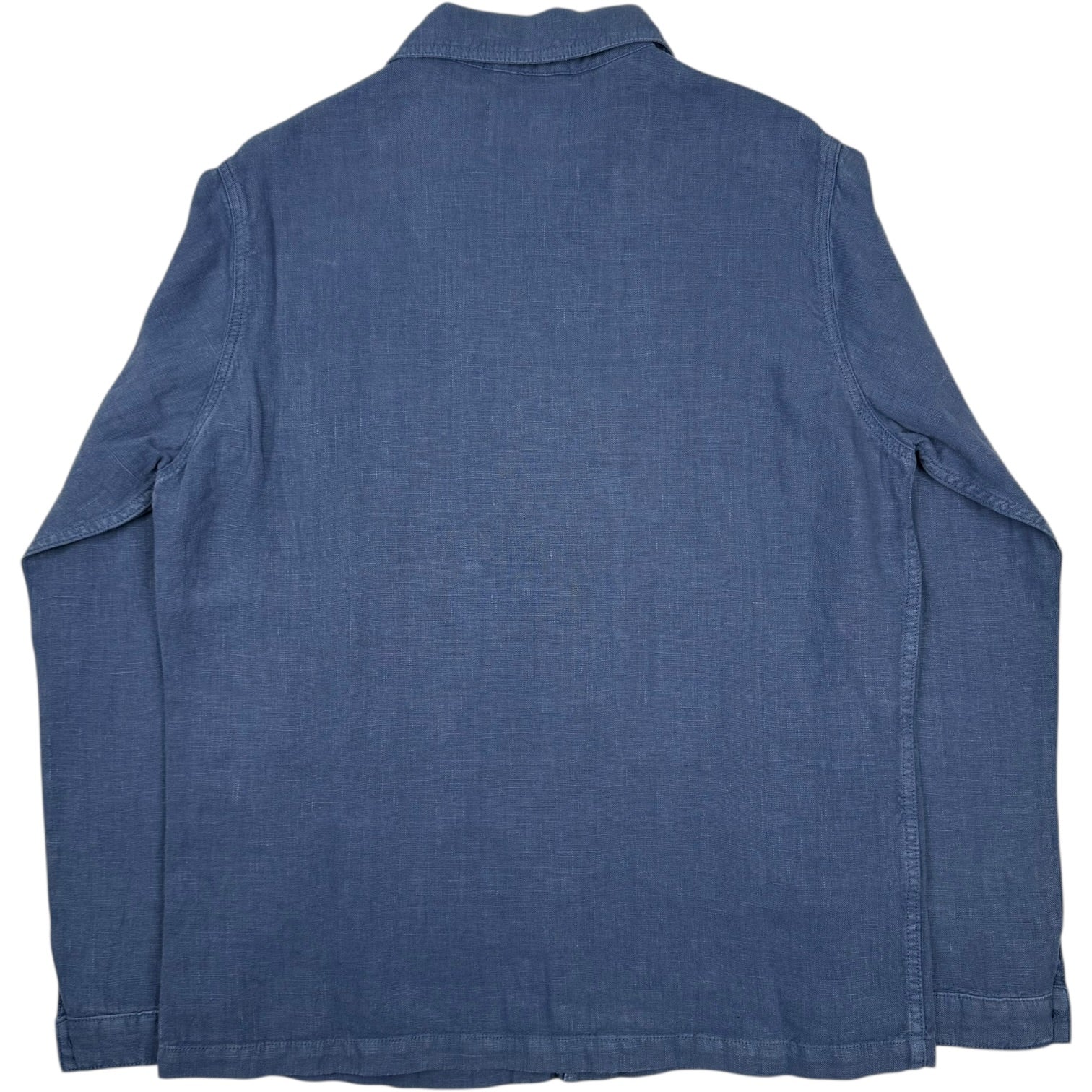 Baptista Worker Jacket Indigo Linen - Image 2