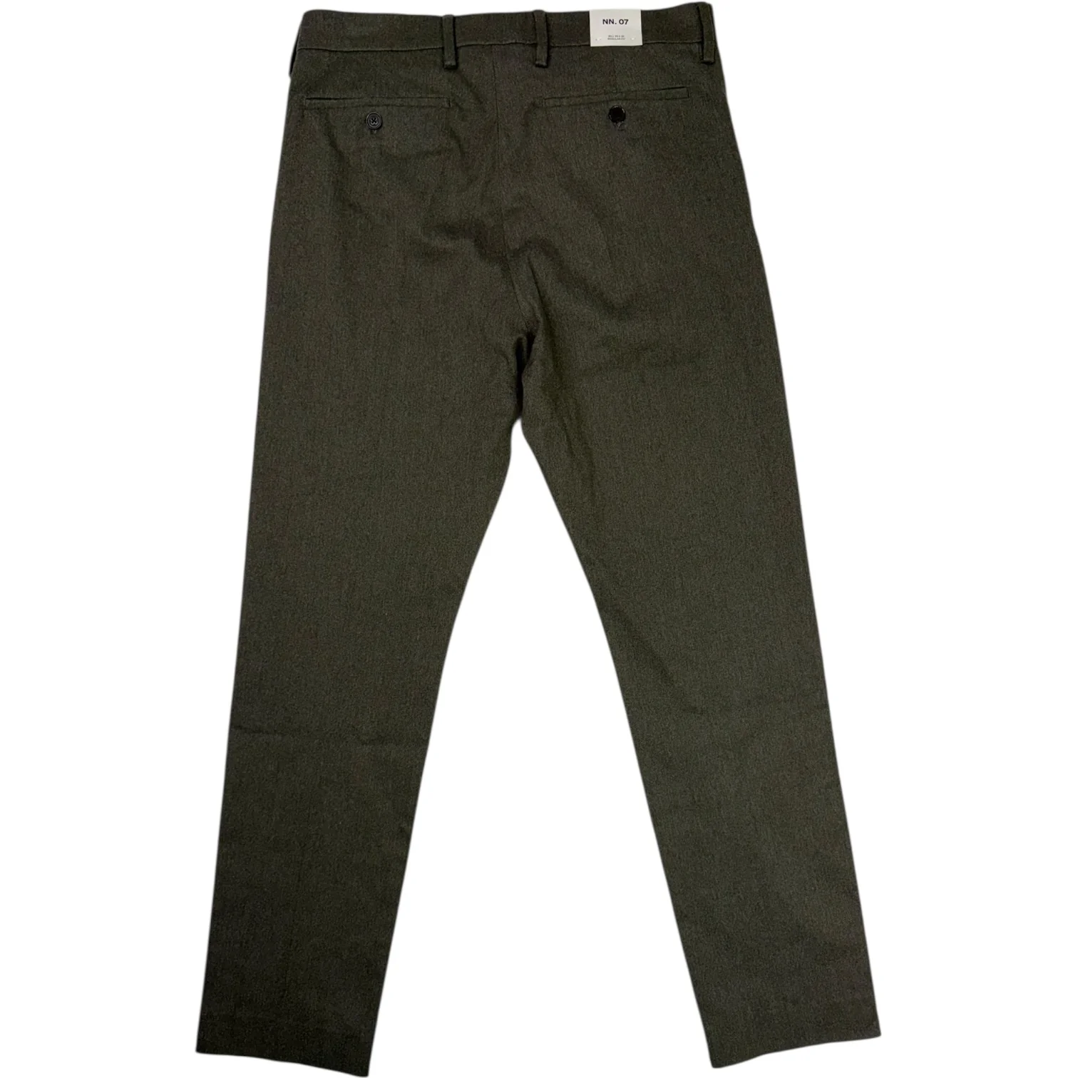 Bill Dark Army Cotton Blend - Image 2