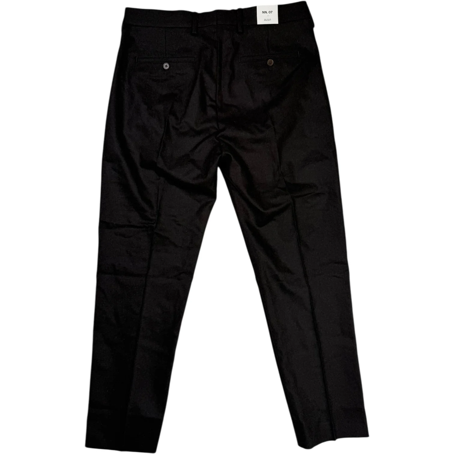 Bill Recycled Wool Pant Brown - Image 2
