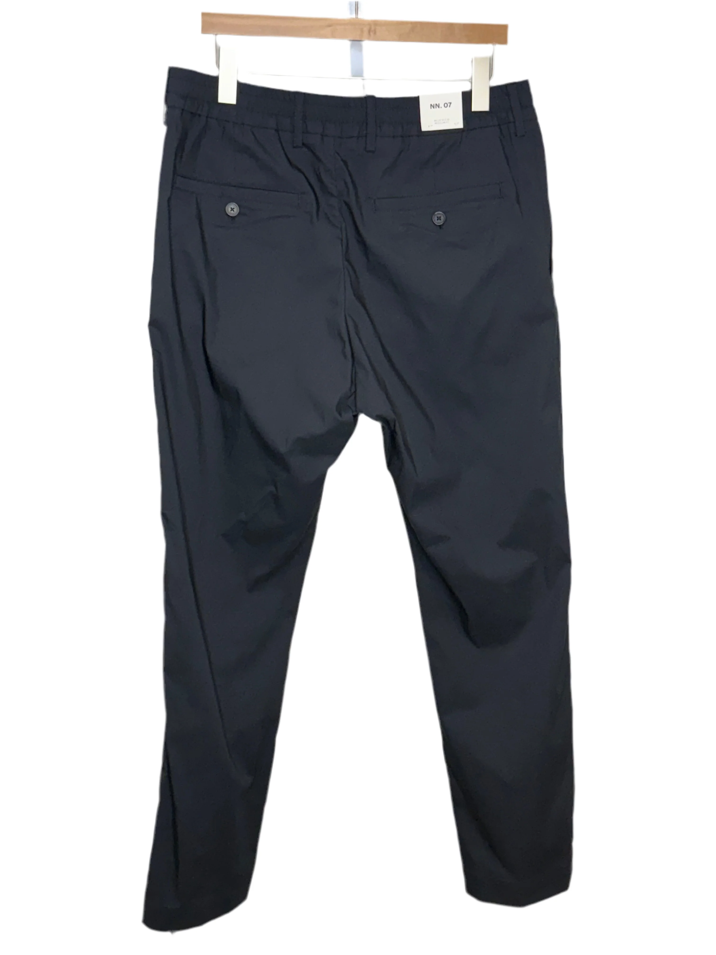 Billie Pant Navy Blue Cotton Blend - Image 2