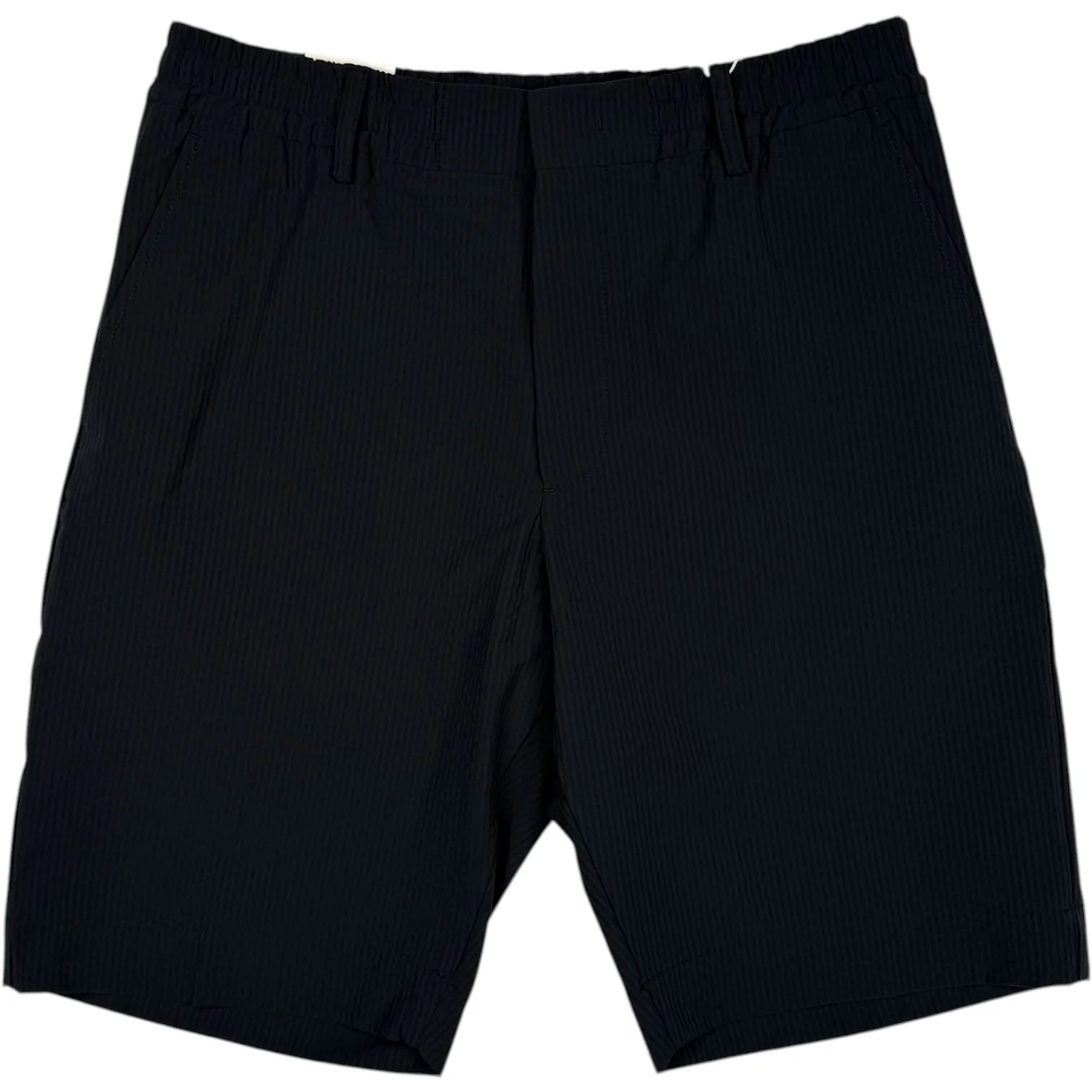Billie Seersucker Shorts Navy Blue
