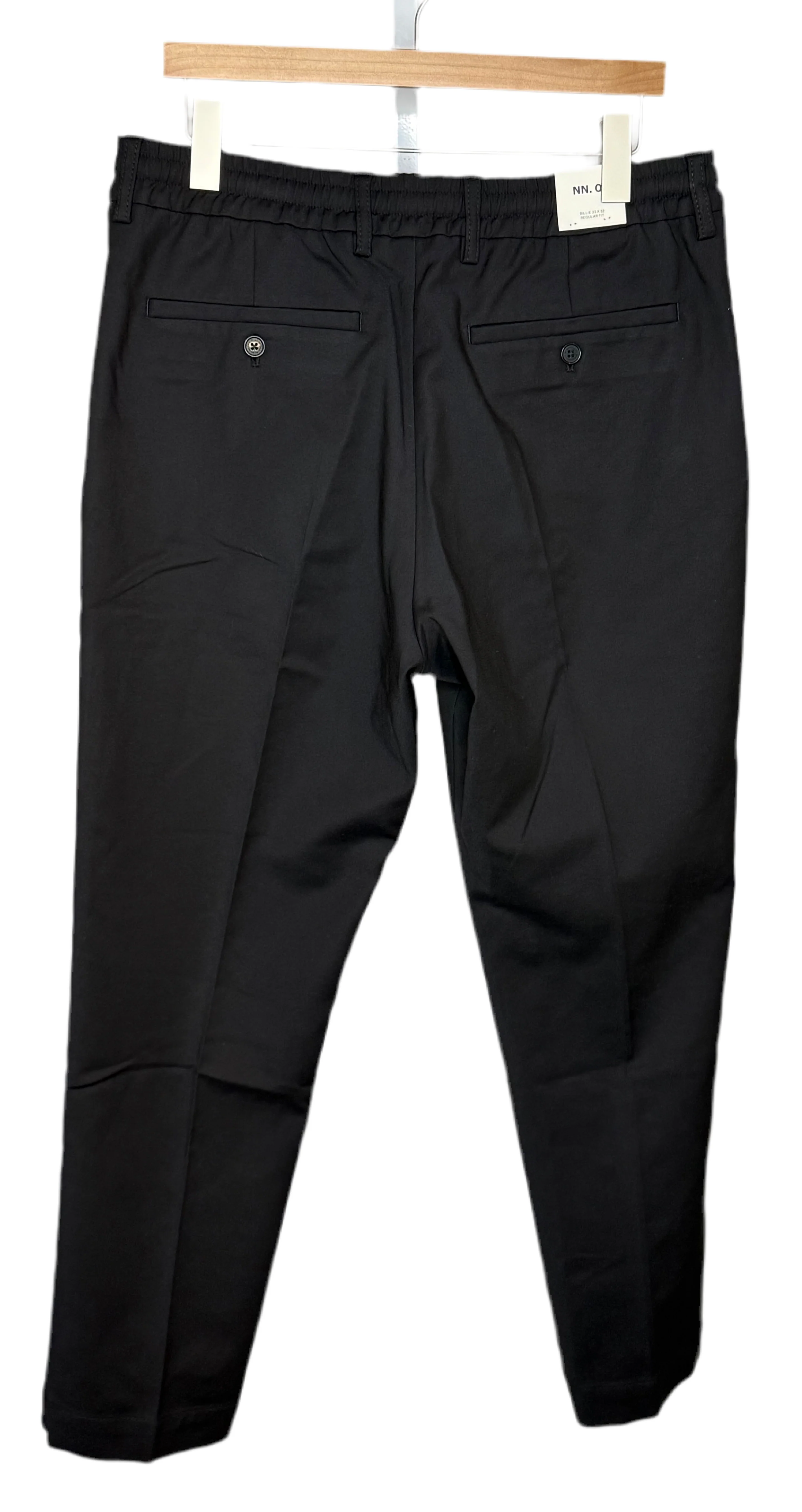 Billie Cotton Polyester Trouser Black 1733 - Image 2