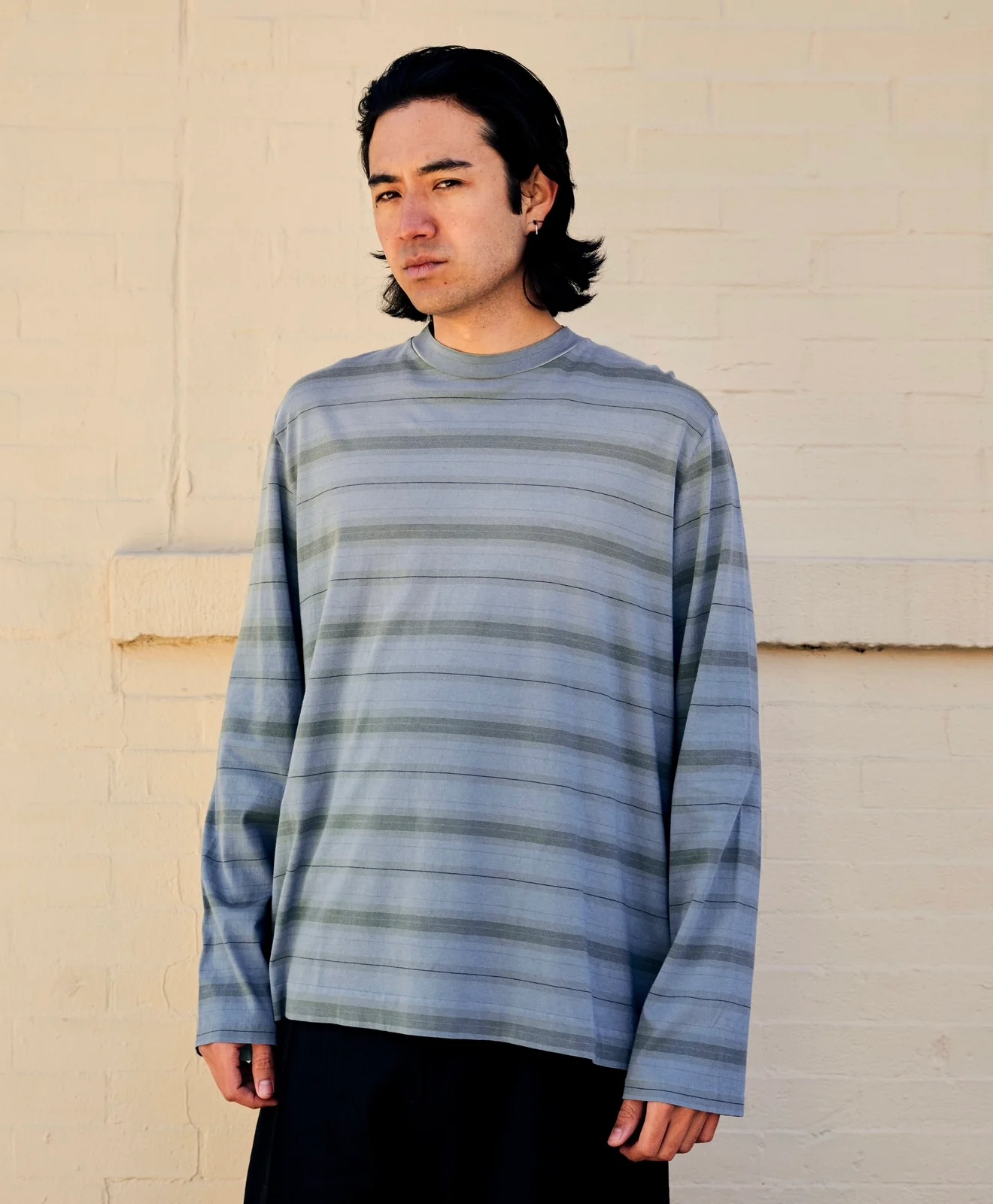 Box Longsleeve Spray Fade Ghost Stripe - Image 3
