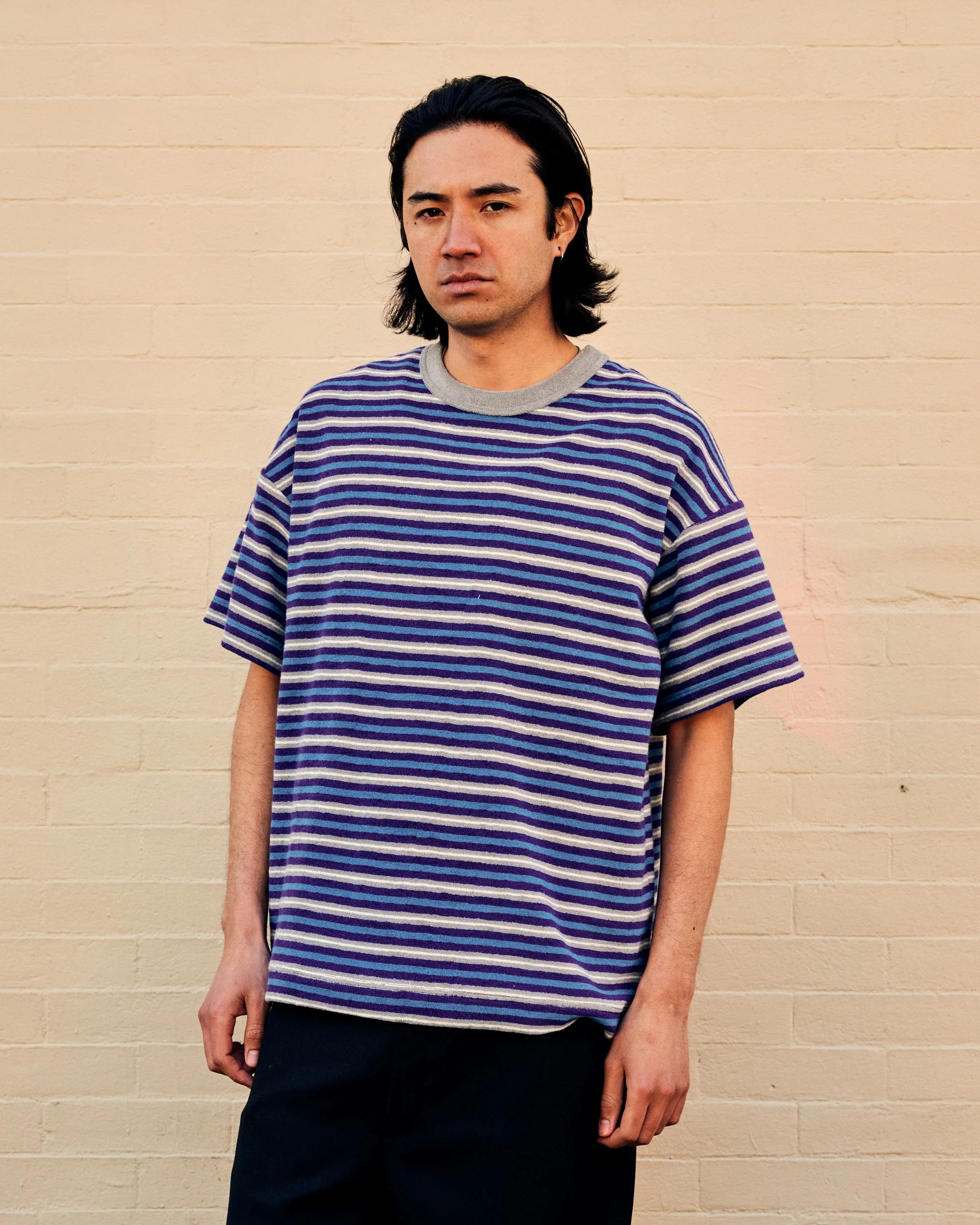 Boxy Freedom T-Shirt Purple Breeze - Image 3
