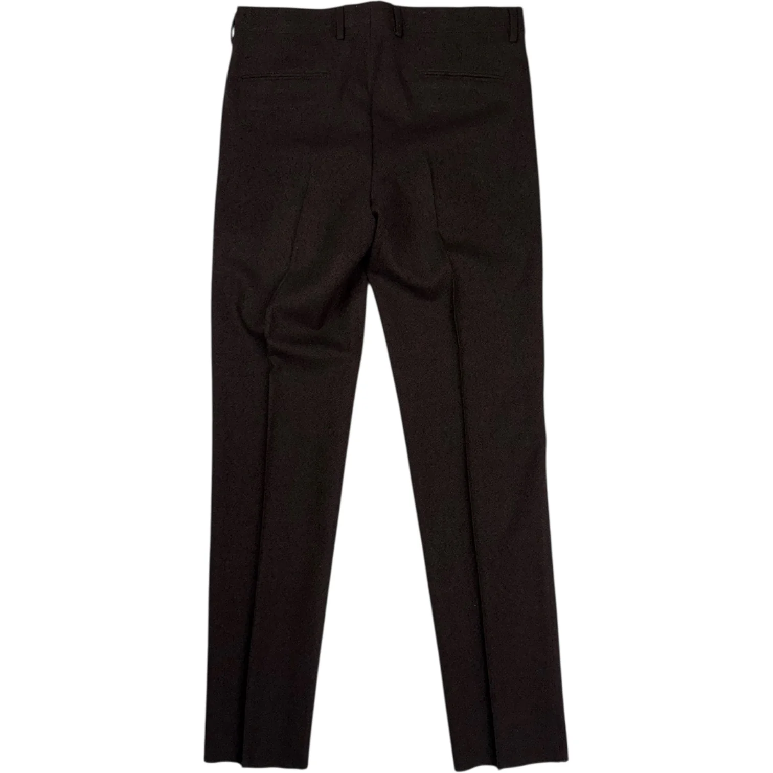 Brown Tweed Straight Leg Trouser - Image 2