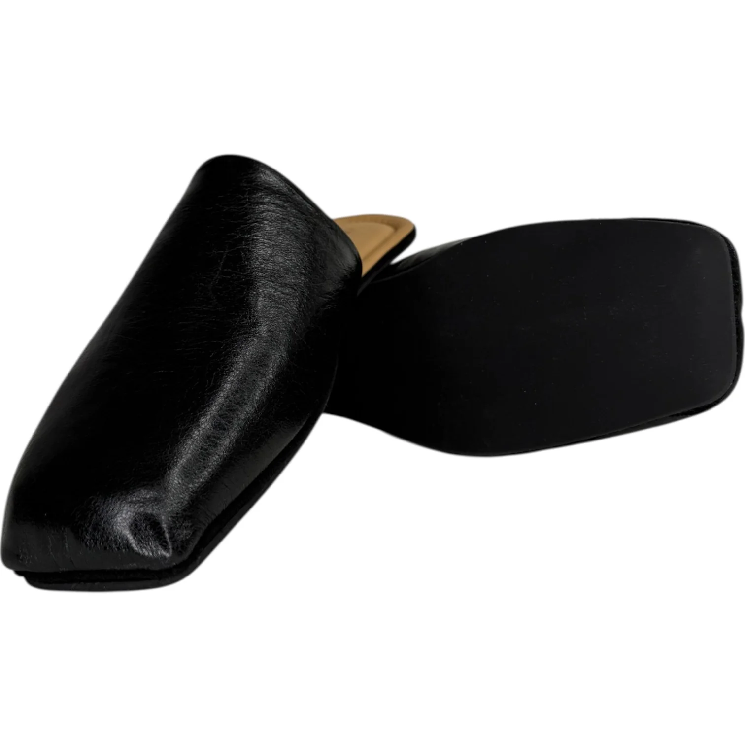 Cigarr Slipper Sombre Satin Bovine - Image 2