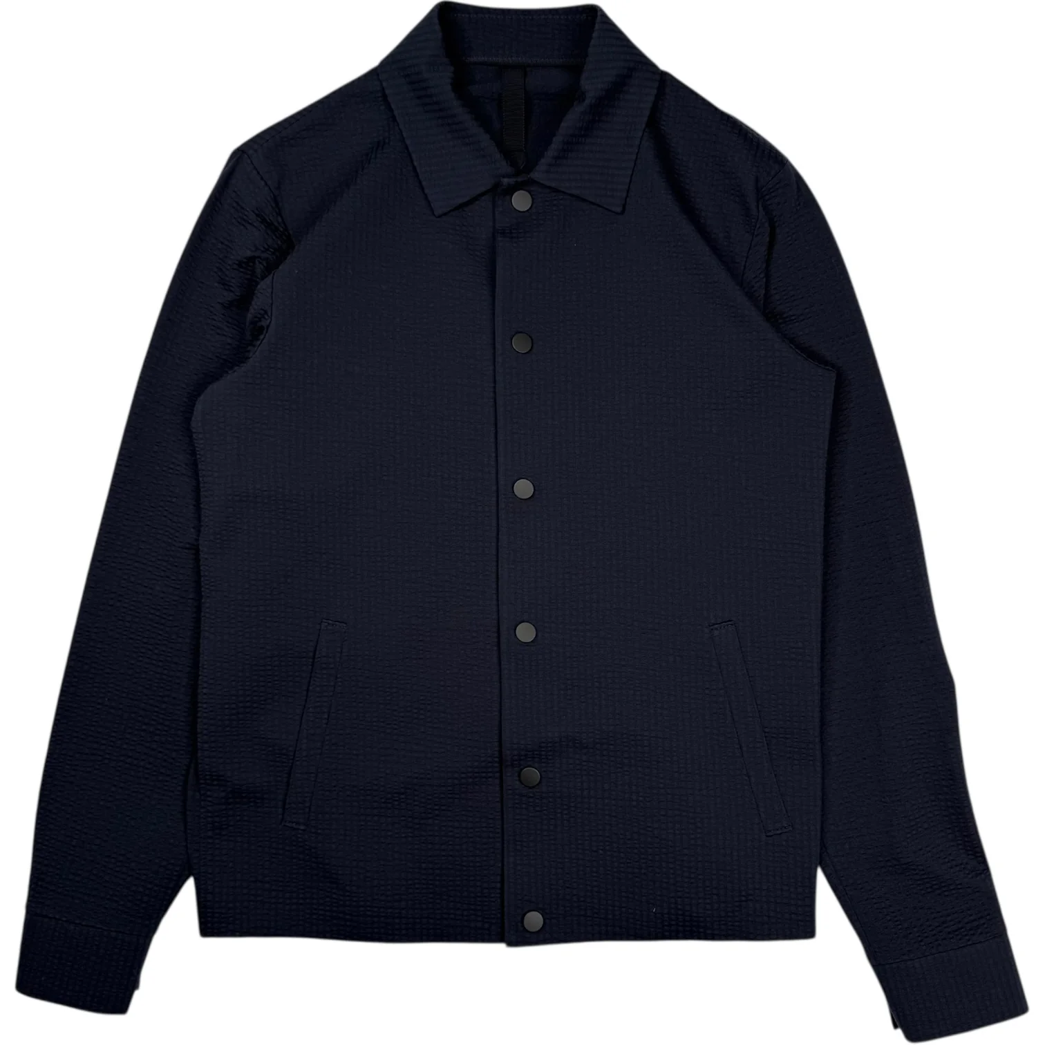 Coach Jacket Cool Max Seersucker Dark Blue