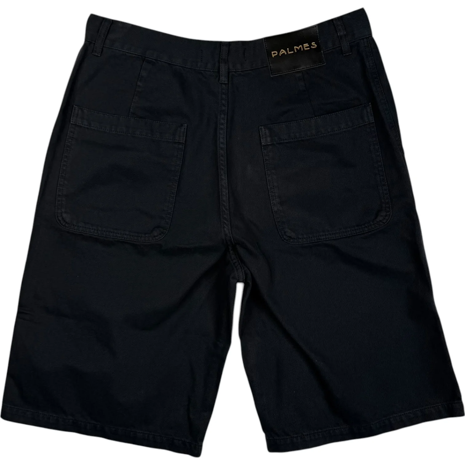 Coarse Short Black Cotton Twill - Image 2