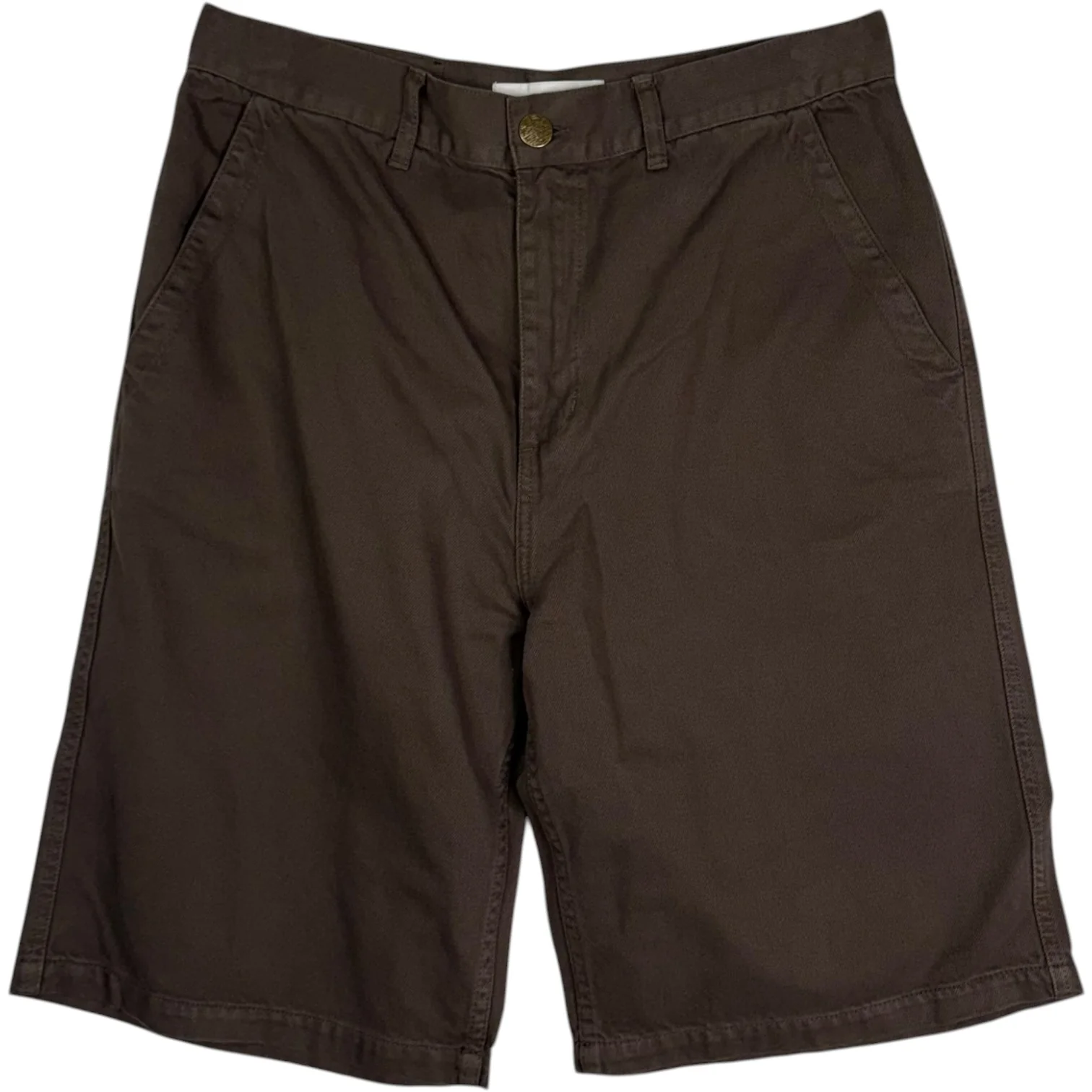 Coarse Short Brown Cotton Twill