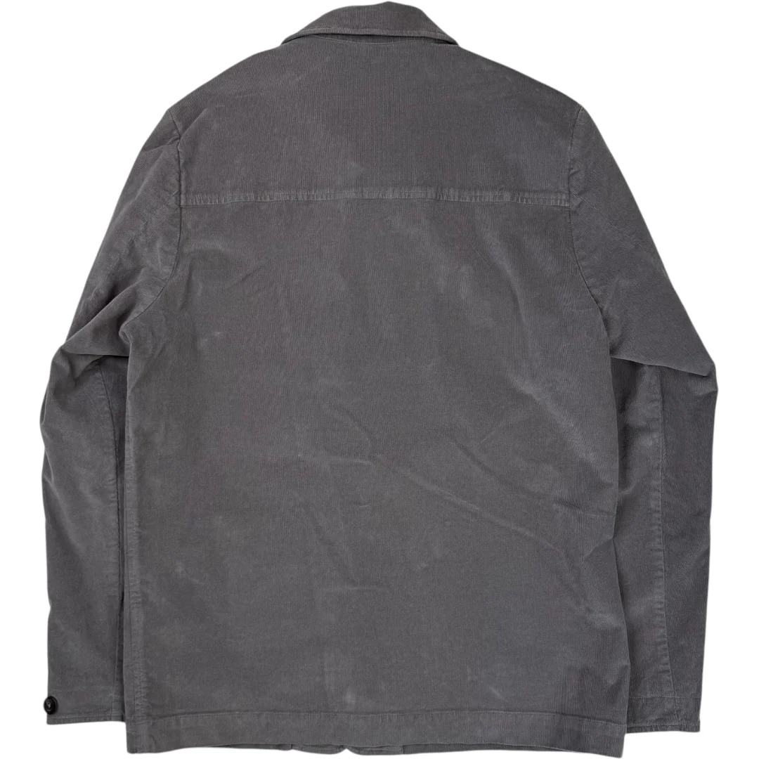 Constantin Three Pocket Overshirt Grey Corduroy - Image 2