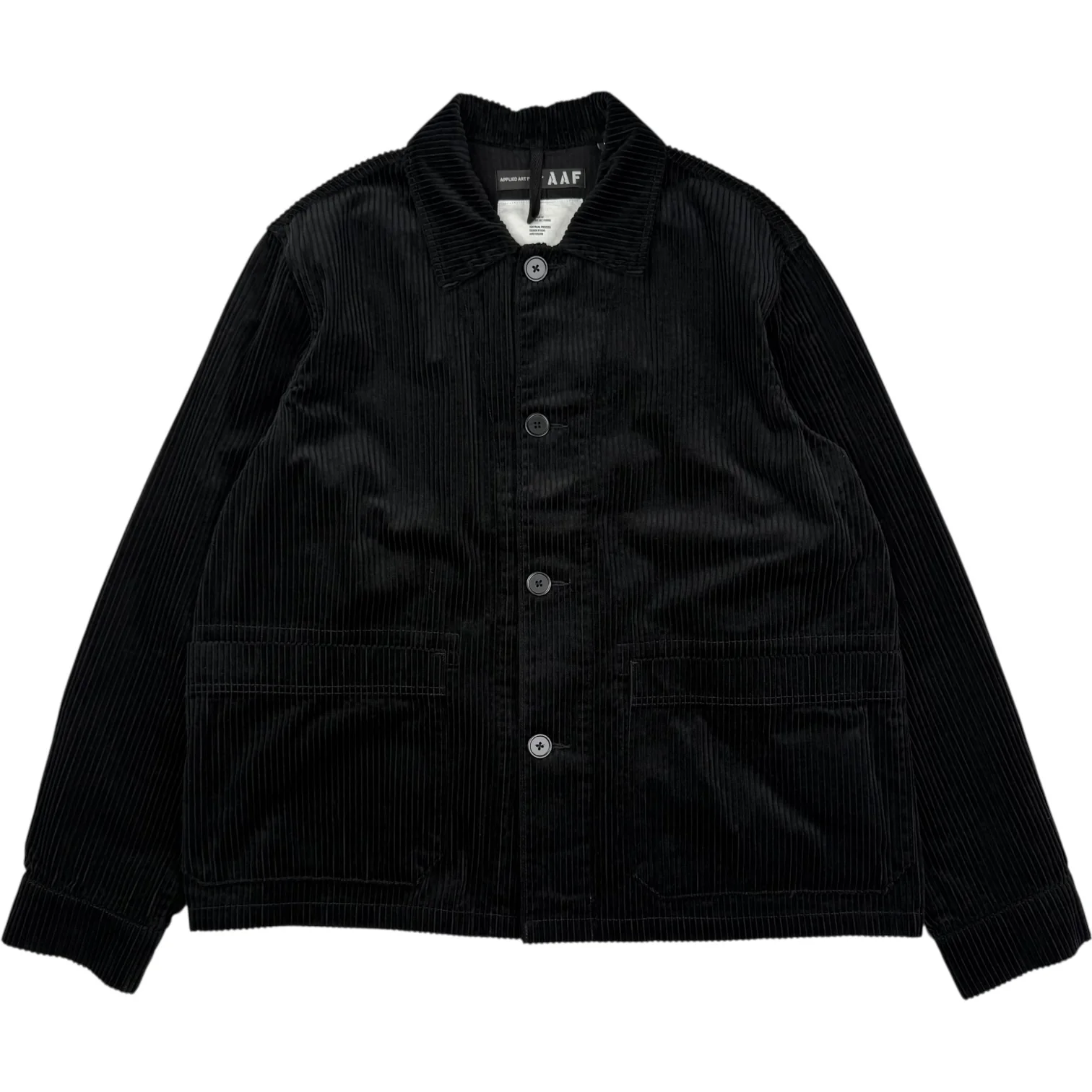 Corduroy Chore Jacket Black