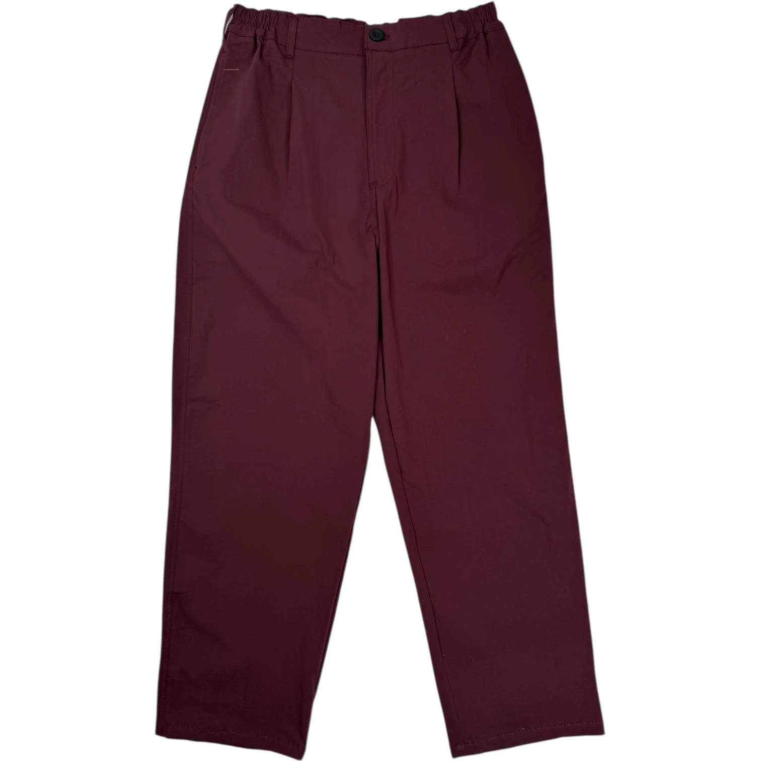 Cosmic Pants Seersucker Burgandy