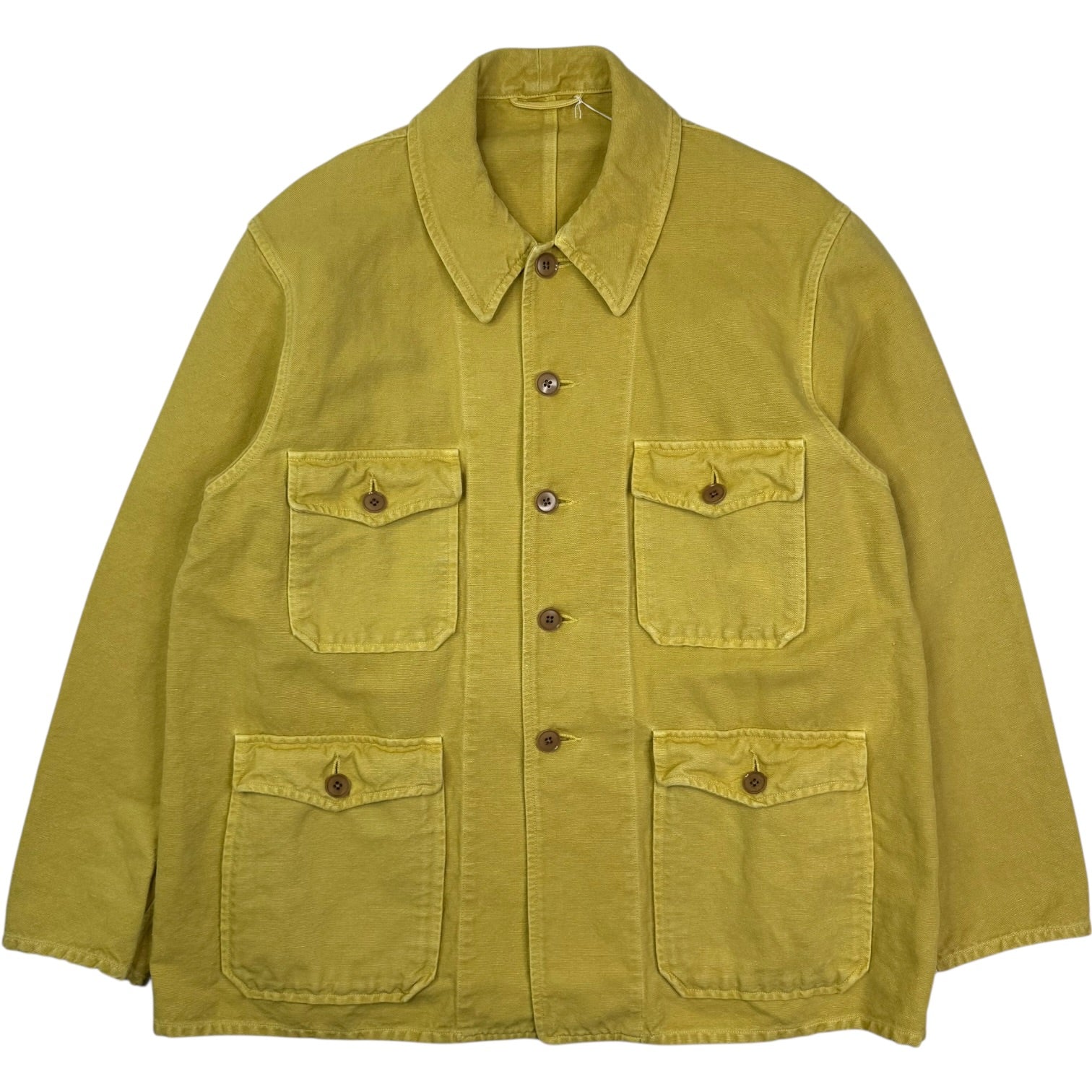 Cotton Hemp Hunt Jacket Butter